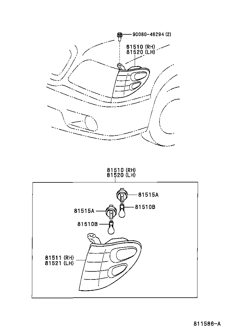 Thumbnail 2 for 81510-0C040