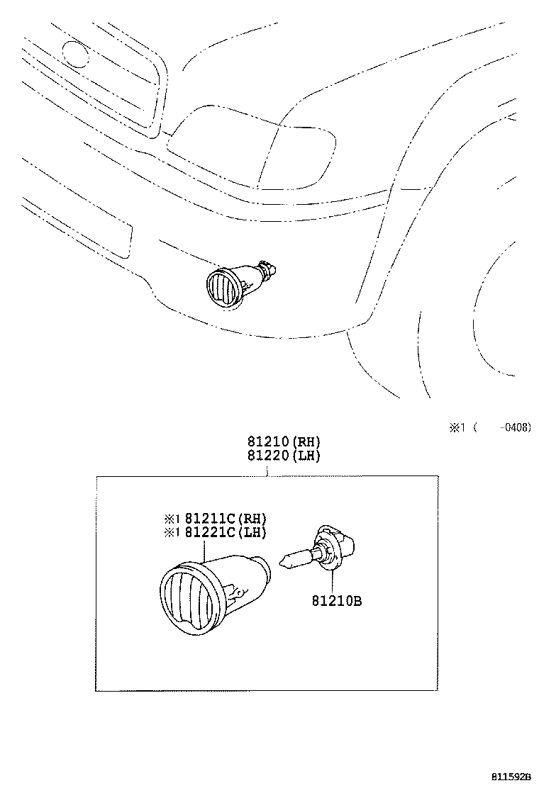 Thumbnail 2 for 81220-0C010