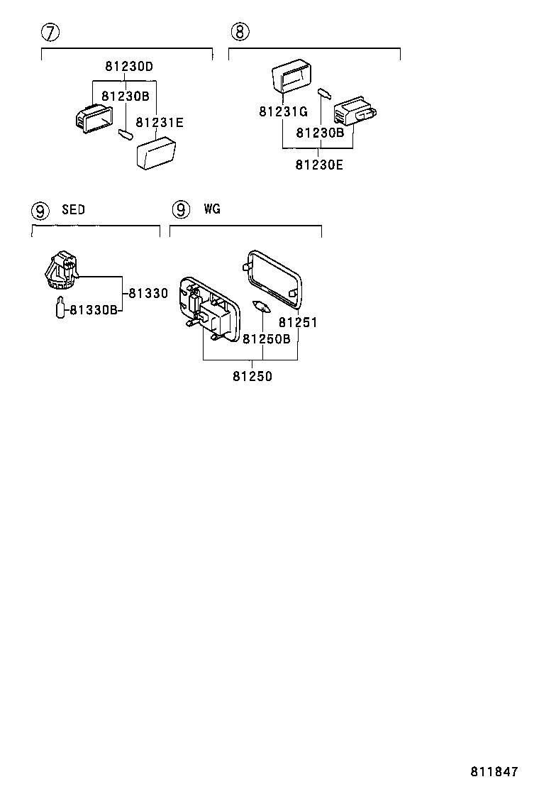 81241-53010 LENS, ROOM LAMP, NO.1 product image