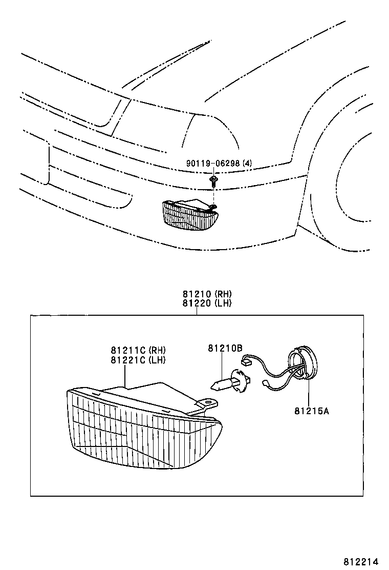 81210-38010 LAMP ASSY, FOG product image