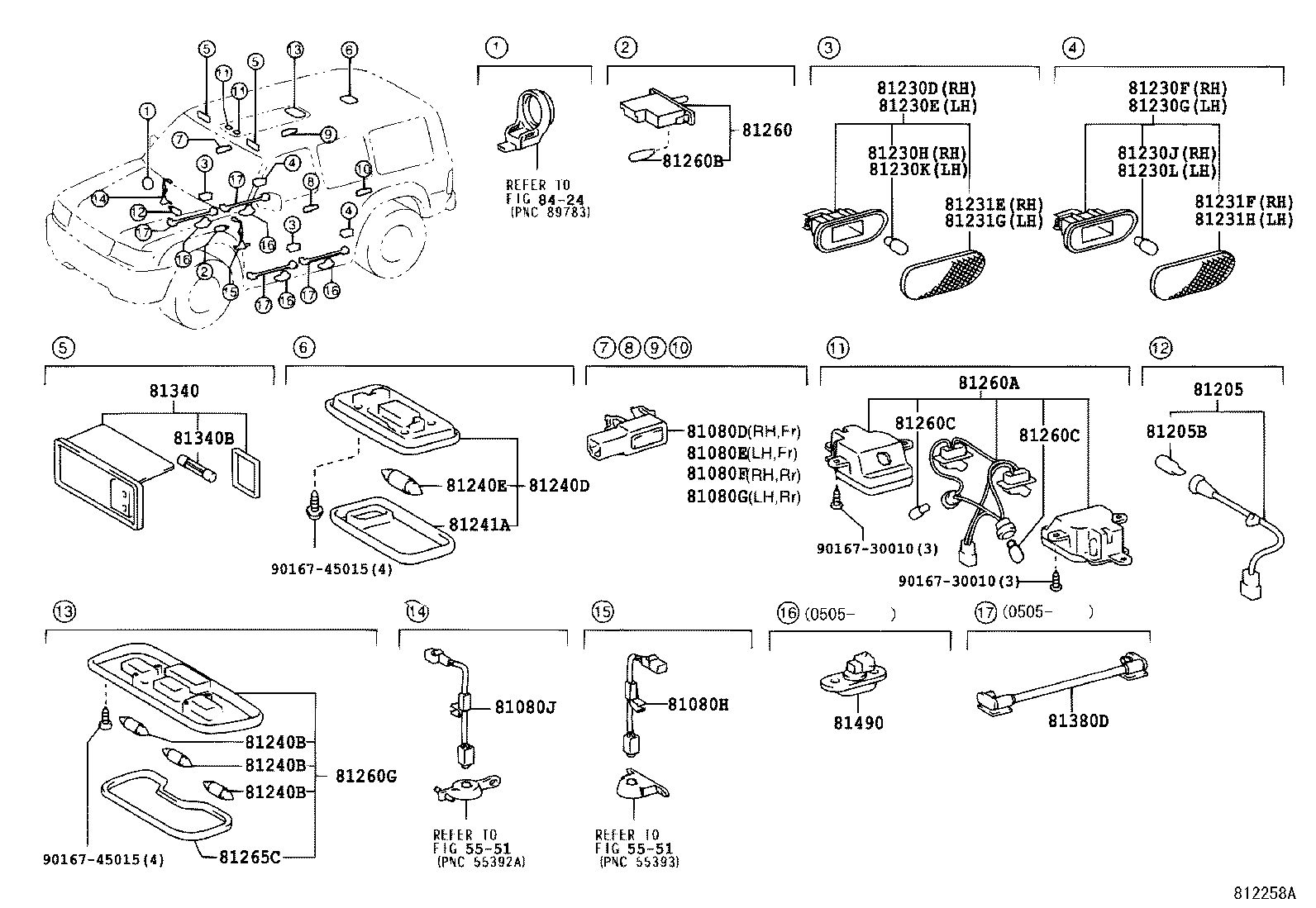 81380-60030 LAMP ASSY, STEP product image
