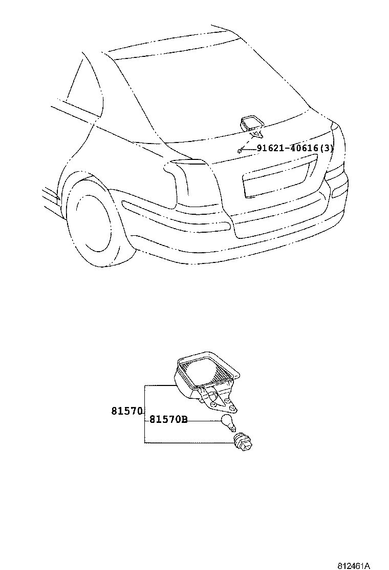 81570-05042 LAMP ASSY, CENTER STOP product image