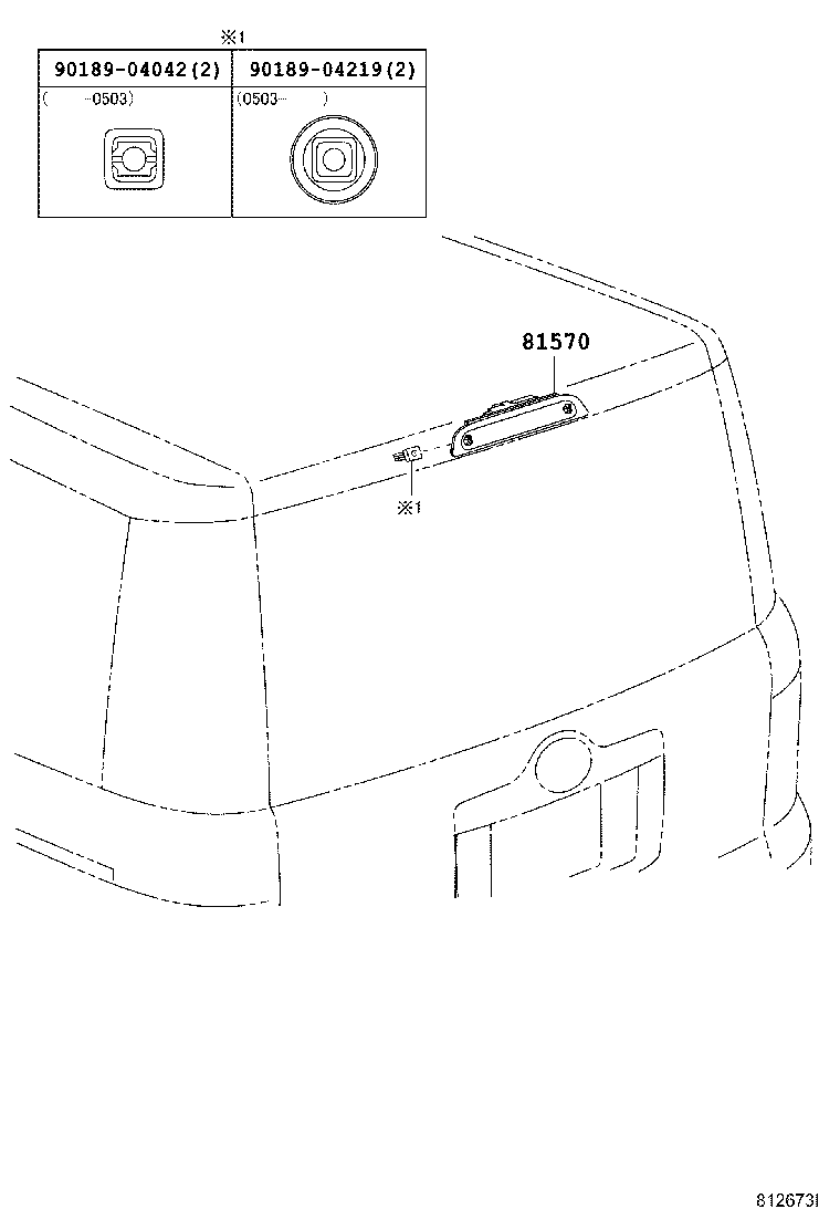 81570-52171 LAMP ASSY, CENTER STOP product image