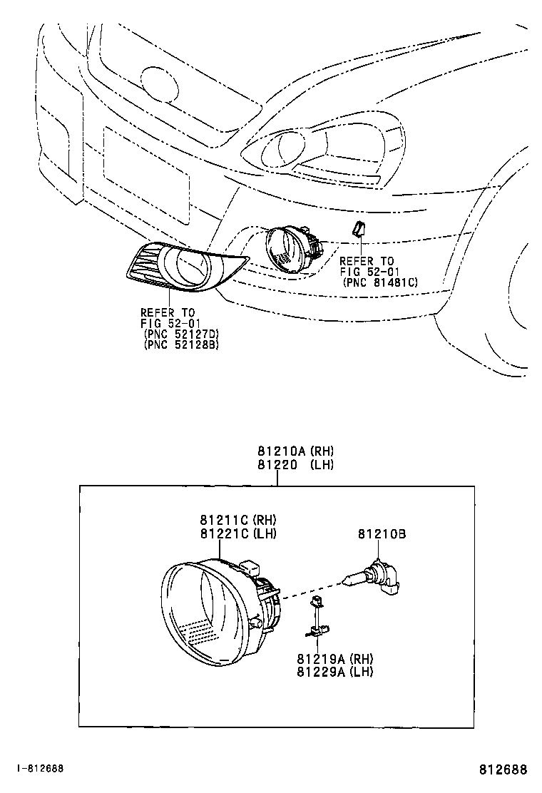 81215-26060 CORD, FOG LAMP product image