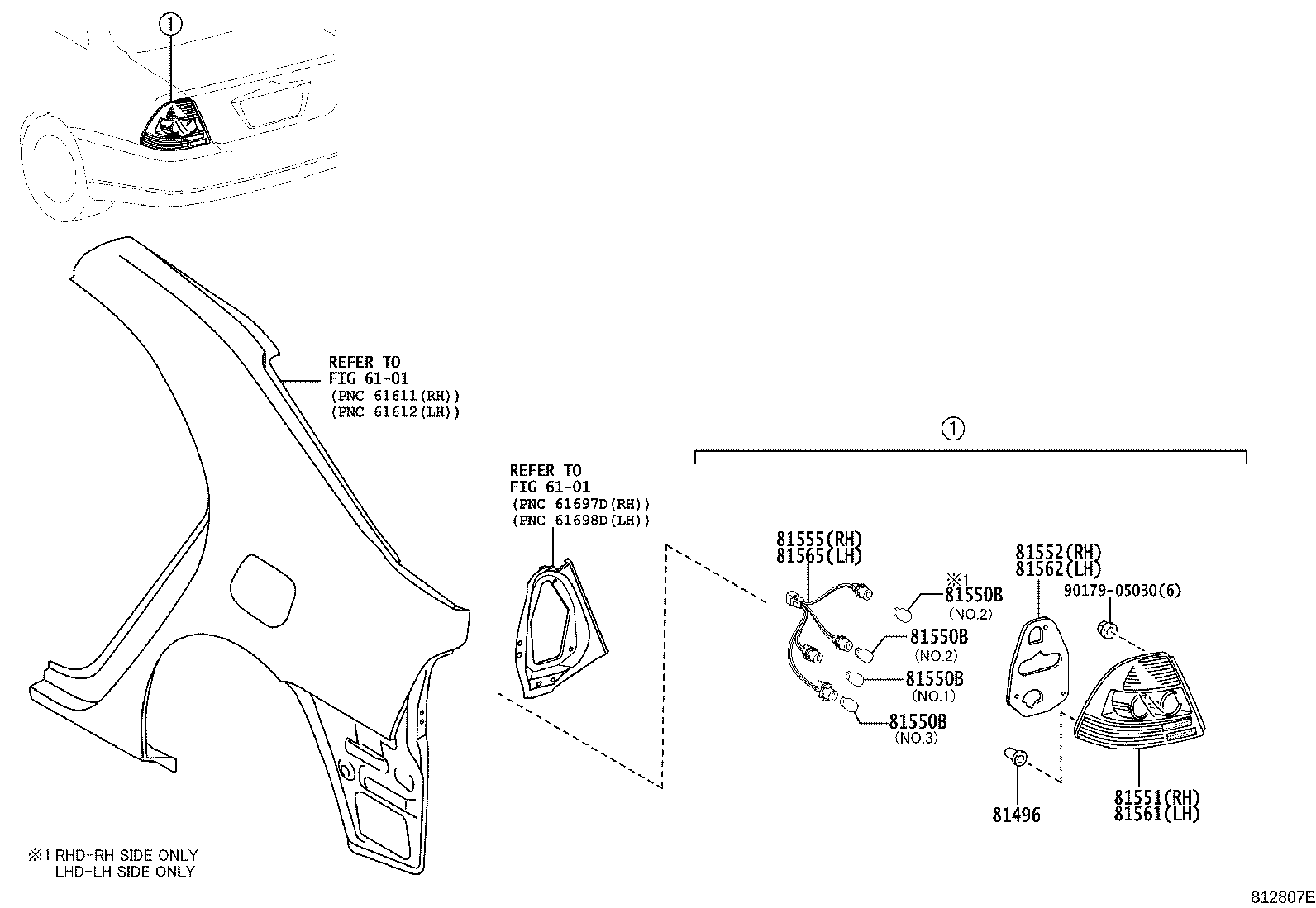 90080-81068 BULB(FOR REAR COMBINATION LAMP) product image
