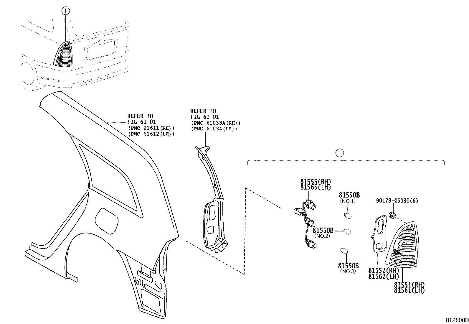90080-81068 BULB(FOR REAR COMBINATION LAMP) product image