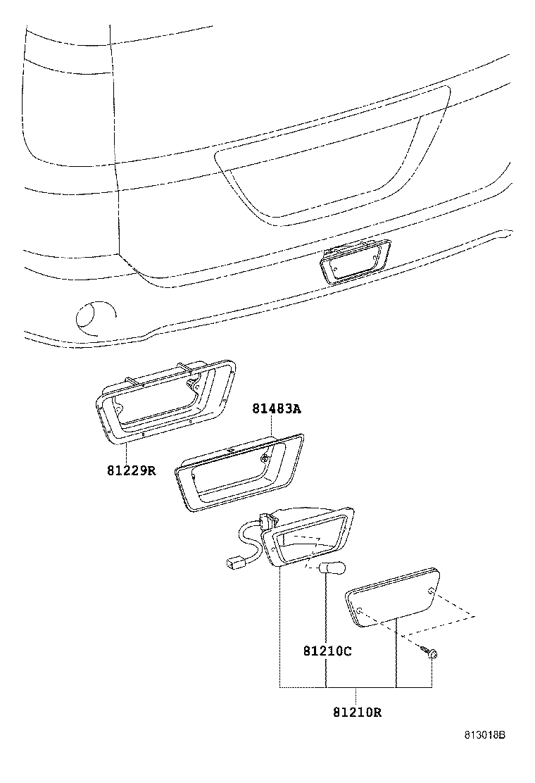 81483-28020 PROTECTOR, FOG LAMP product image