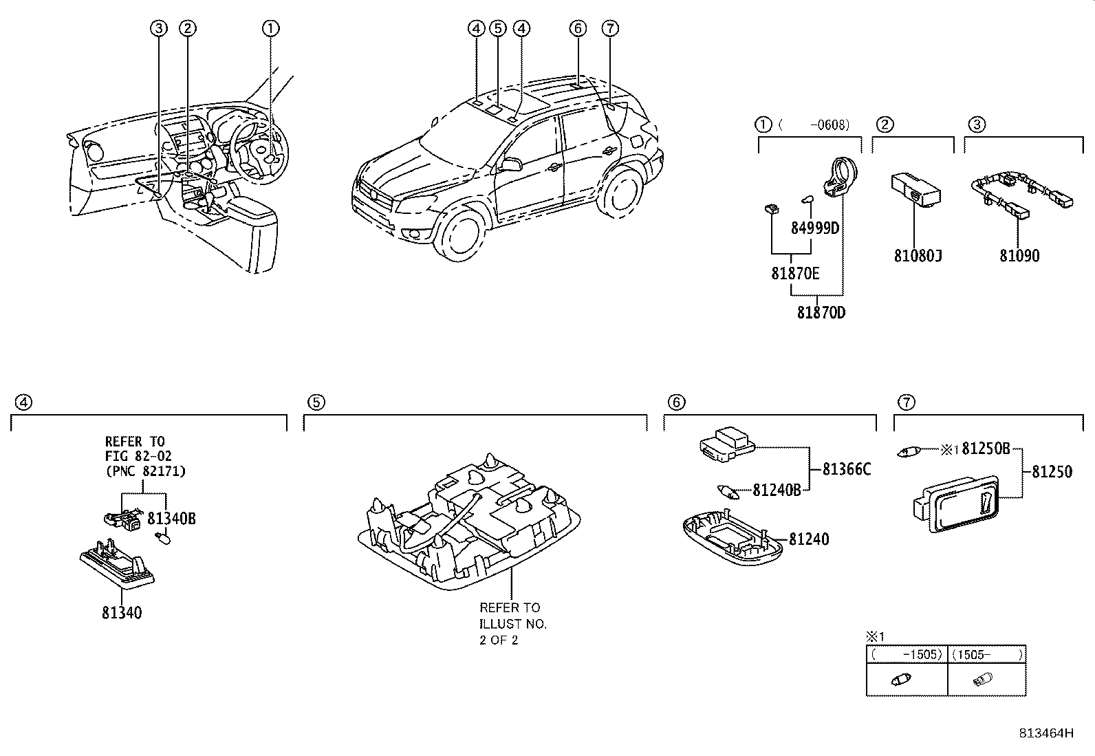 81260-42010-E1 LAMP ASSY, MAP product image