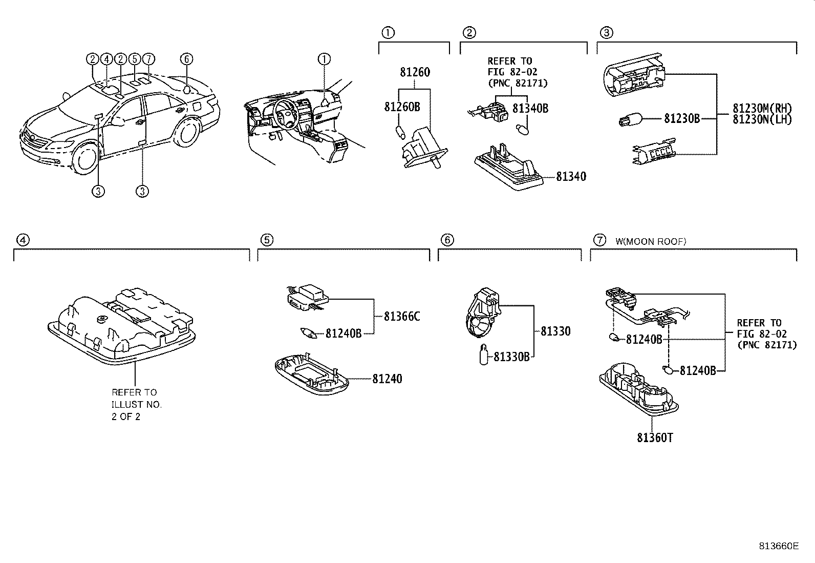 Toyota 81340-30100-B1 LAMP ASSY, VANITY