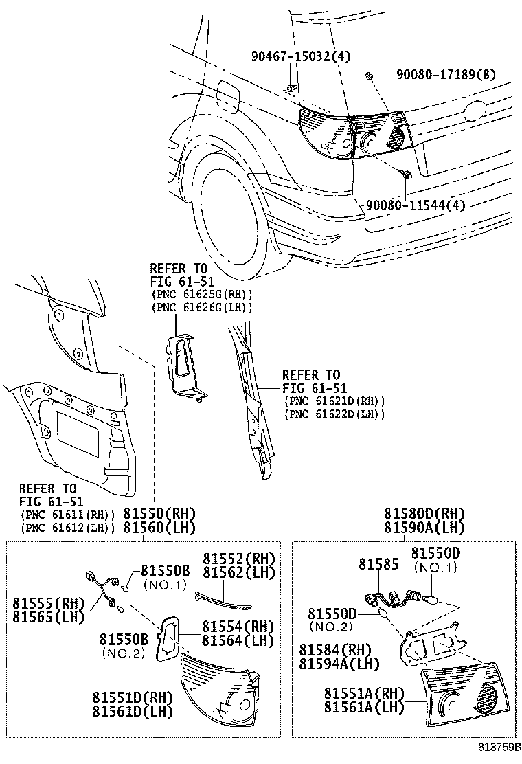 Thumbnail 2 for 81550-AE010