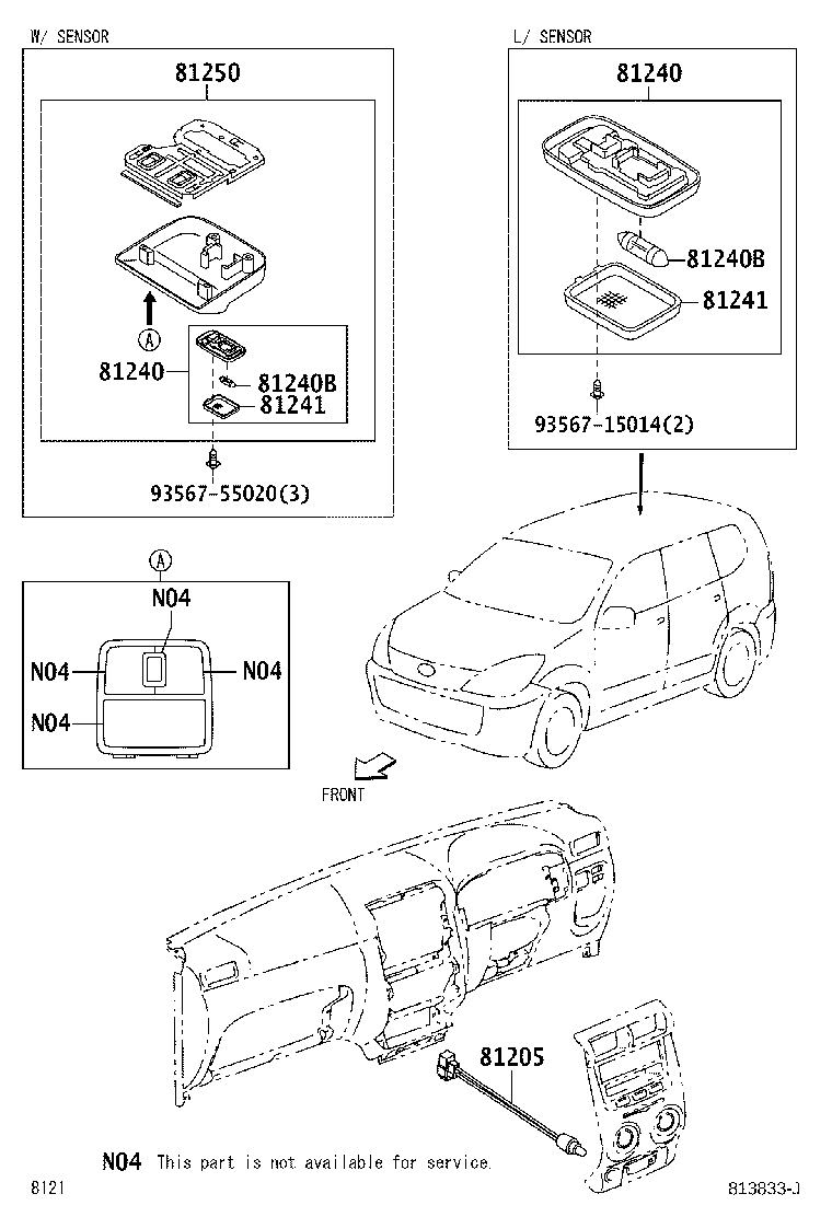 Thumbnail 2 for 81240-BZ010-A0