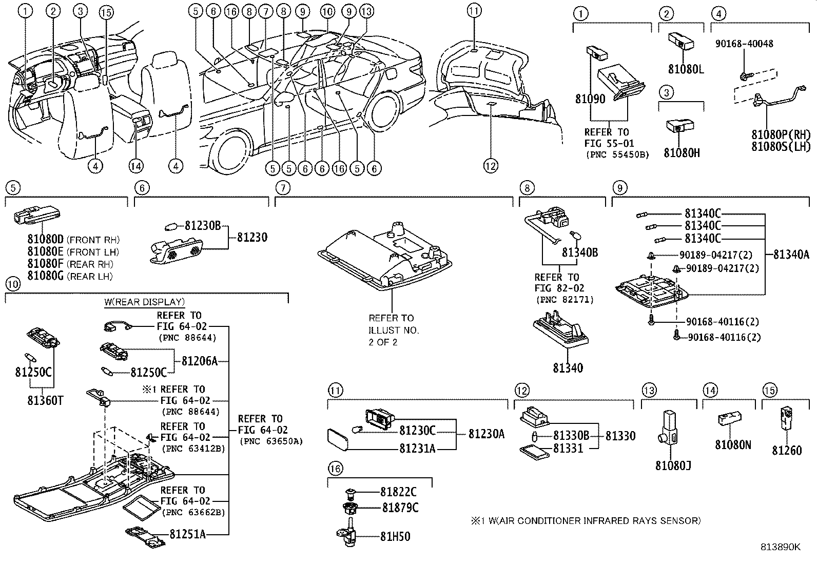 81850-50010 Toyota Reference Part product image