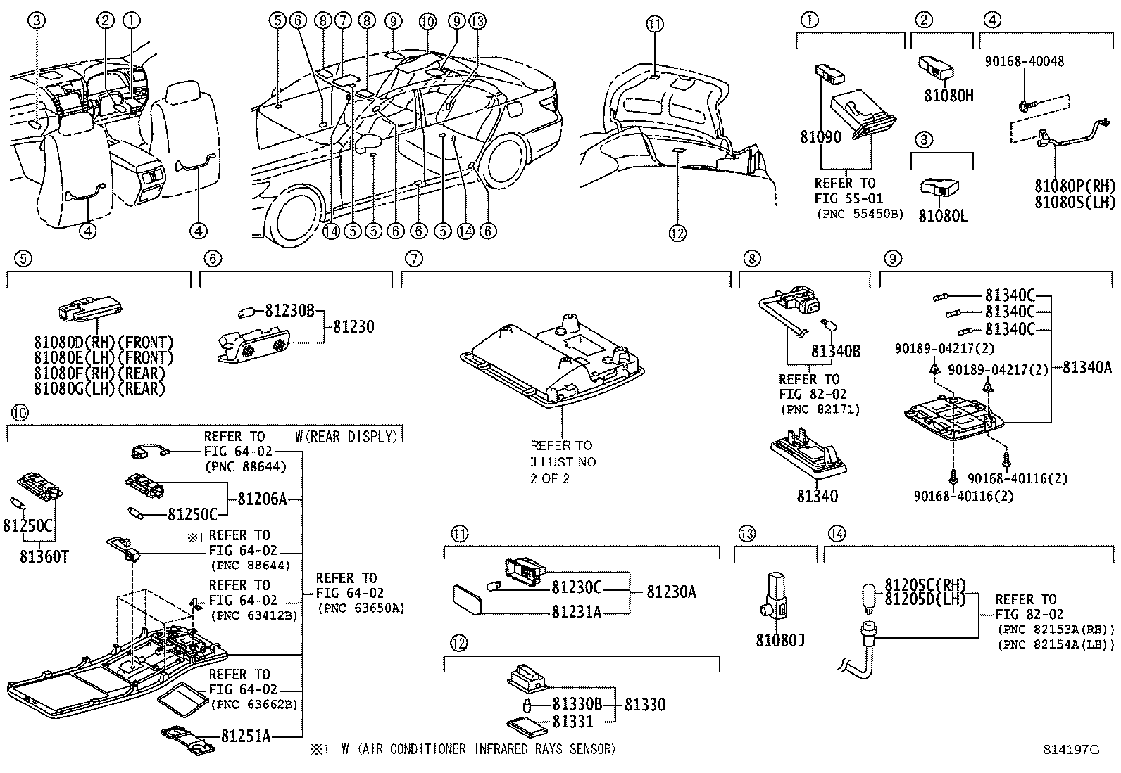 81260-50652-B2 LAMP ASSY, MAP product image