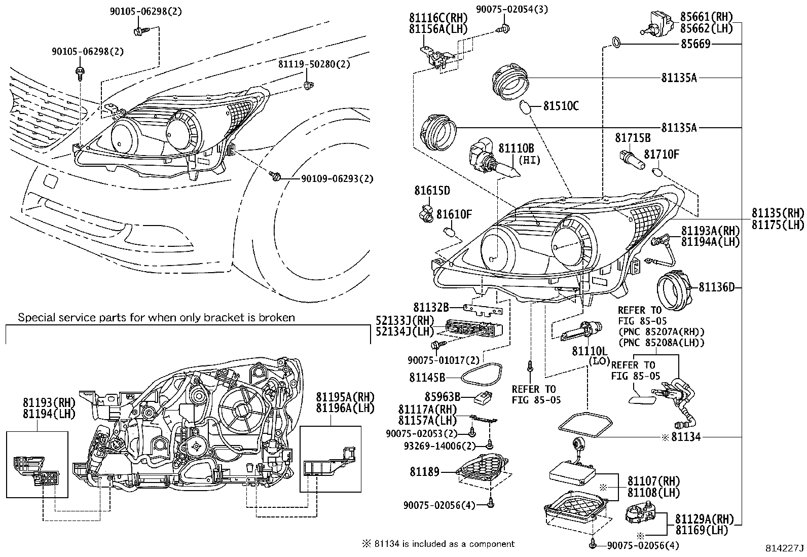 Thumbnail 3 for 81150-50432