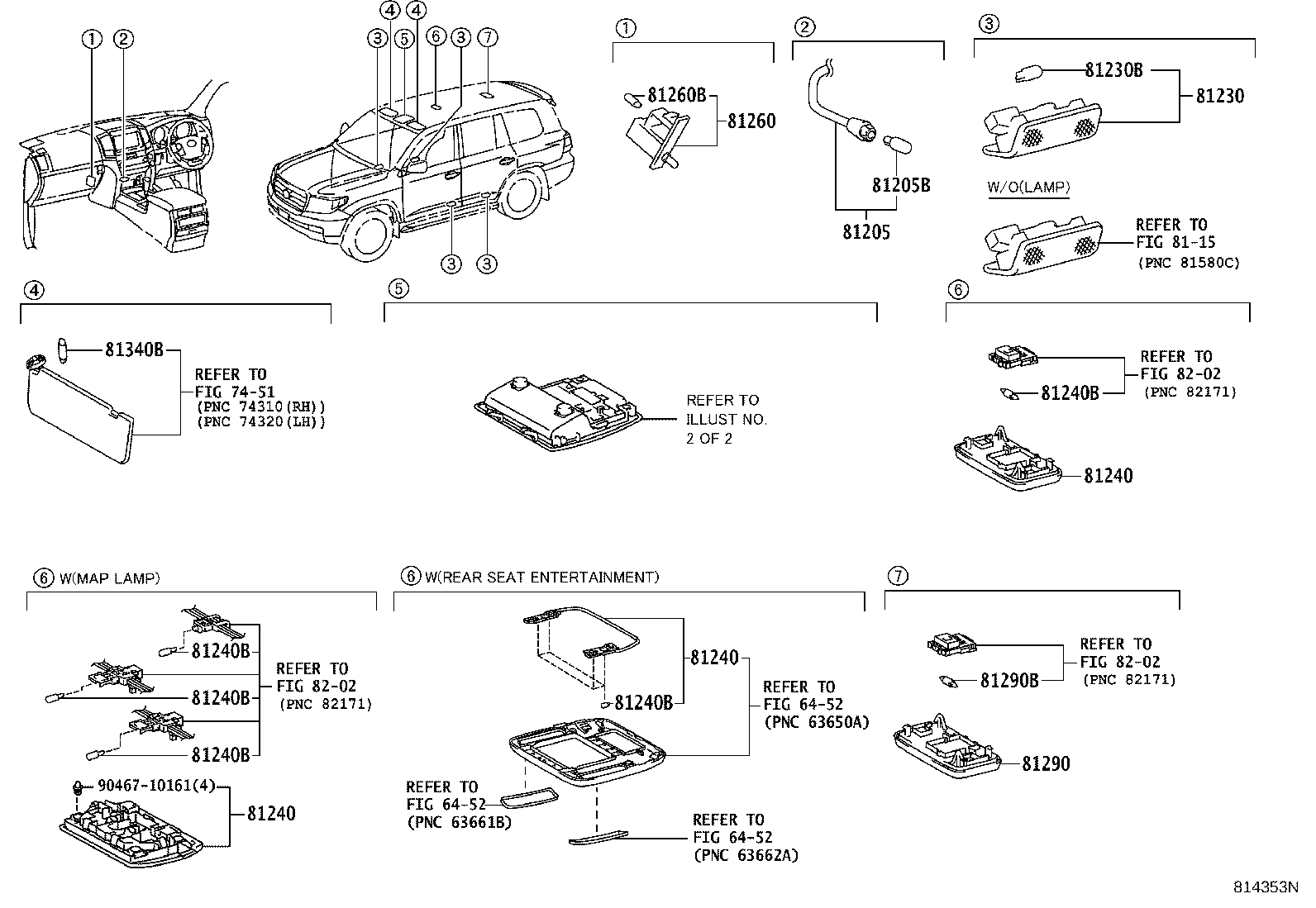 81230-WQ020 LAMP ASSY, COURTESY product image