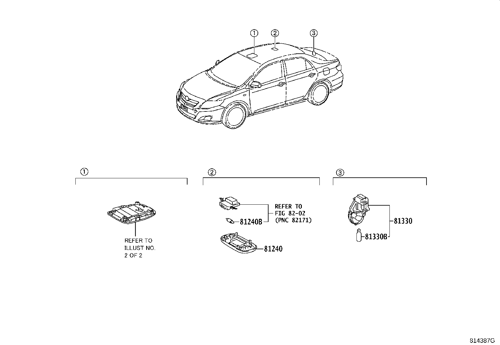81260-52051-E0 LAMP ASSY, MAP product image