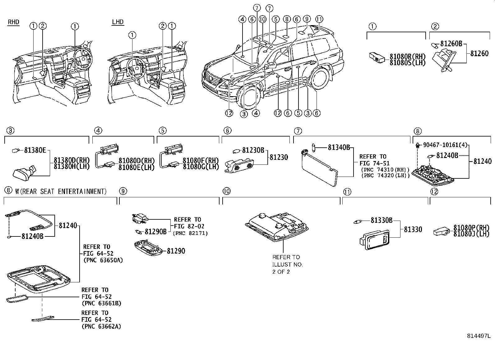 81230-WQ010 LAMP ASSY, COURTESY product image