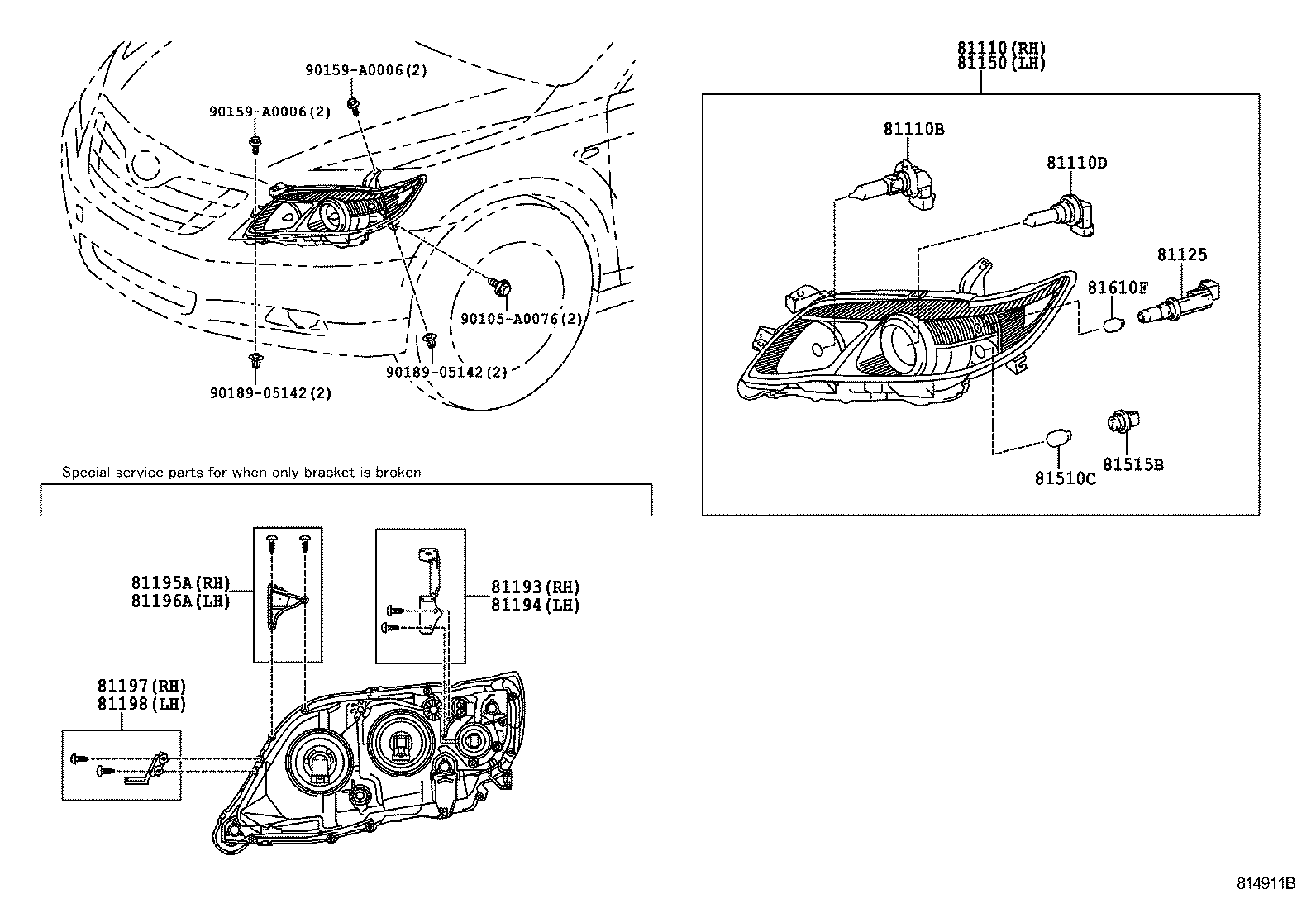 Thumbnail 2 for 81150-06201