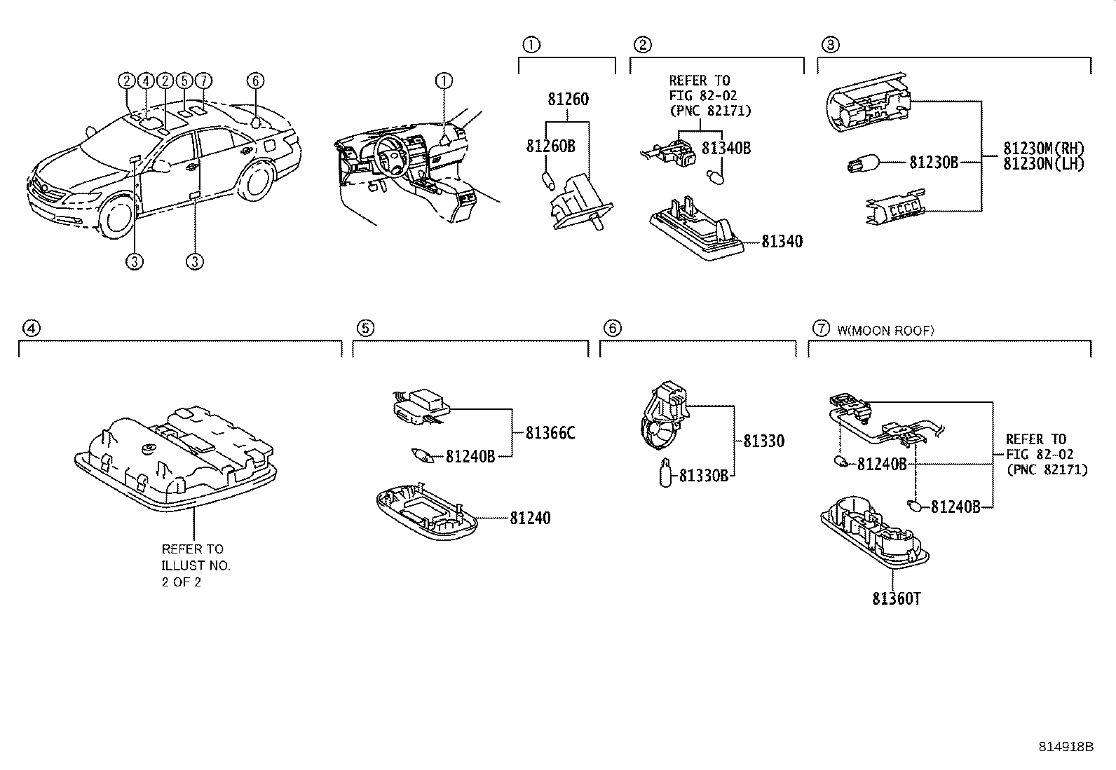 81360-30050-B0 LAMP ASSY, SPOT product image