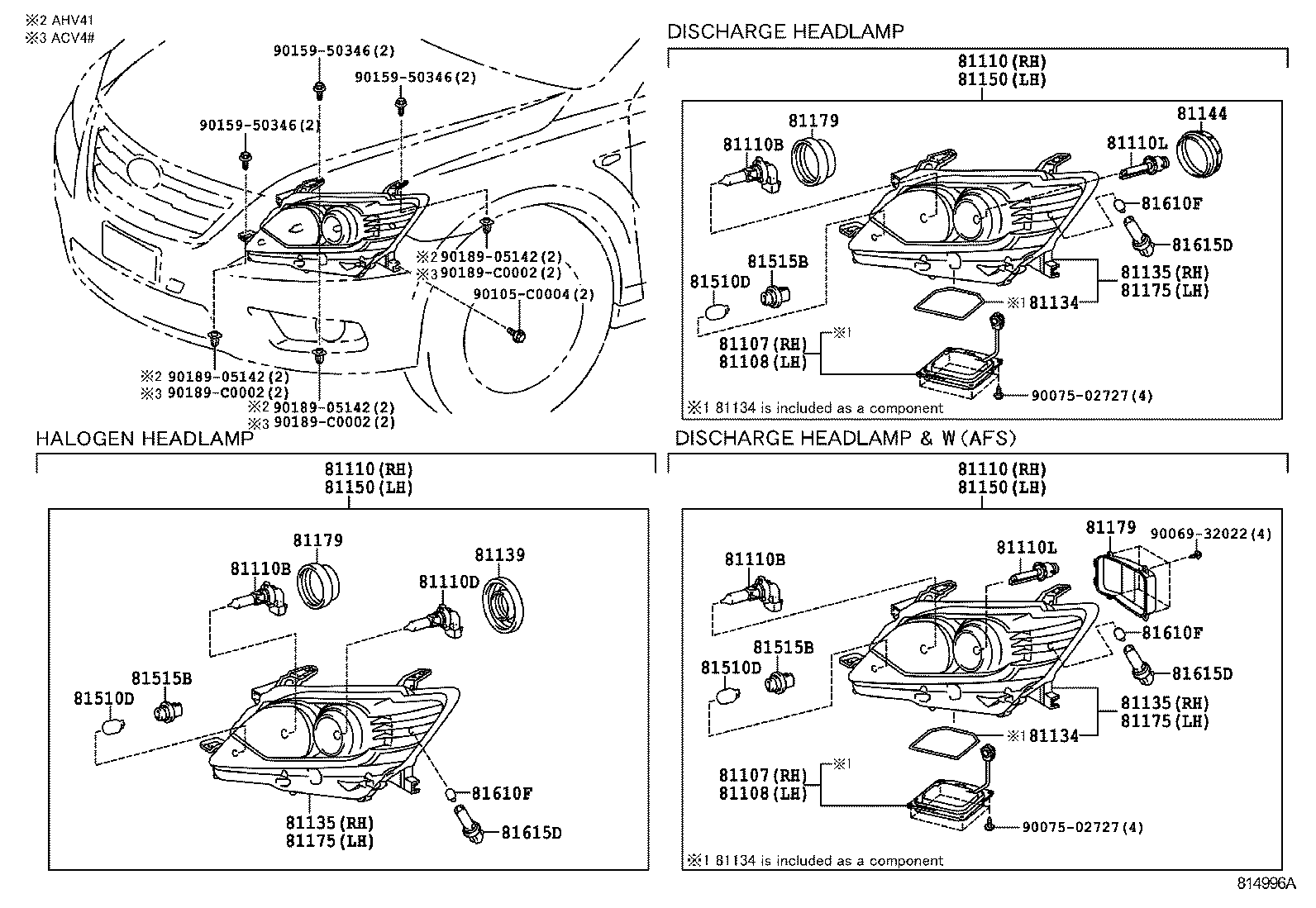 81150-06403 HEADLAMP ASSY, LH product image