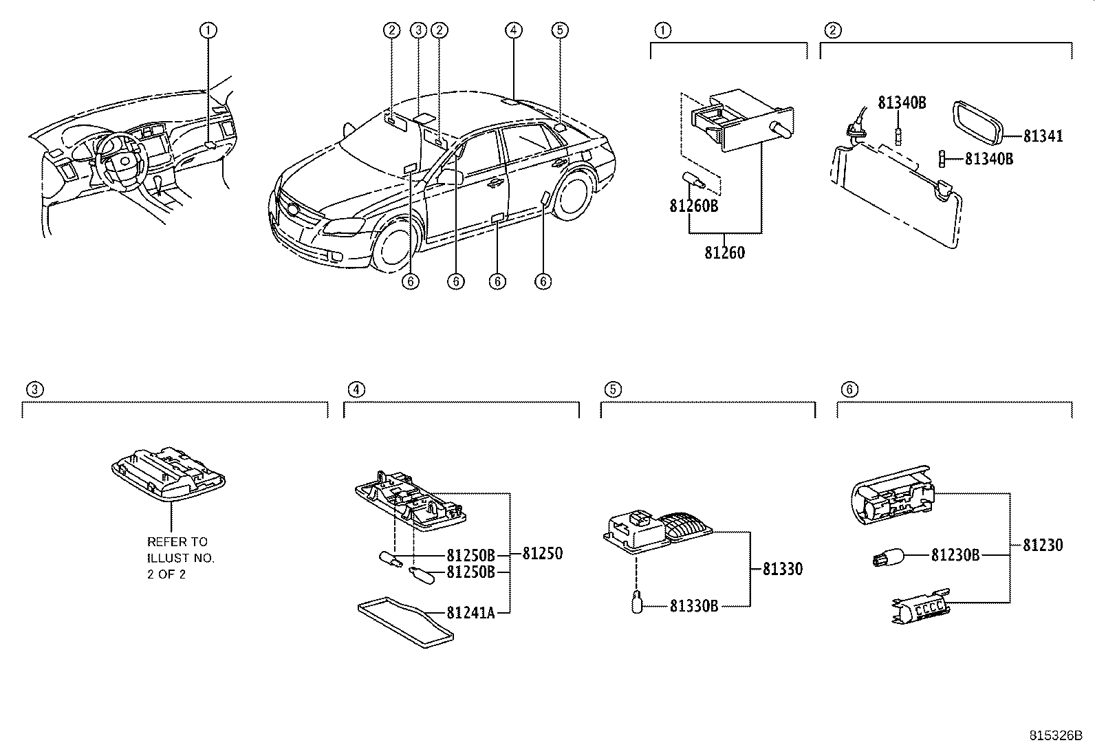 Thumbnail 2 for 81250-AC030-B0