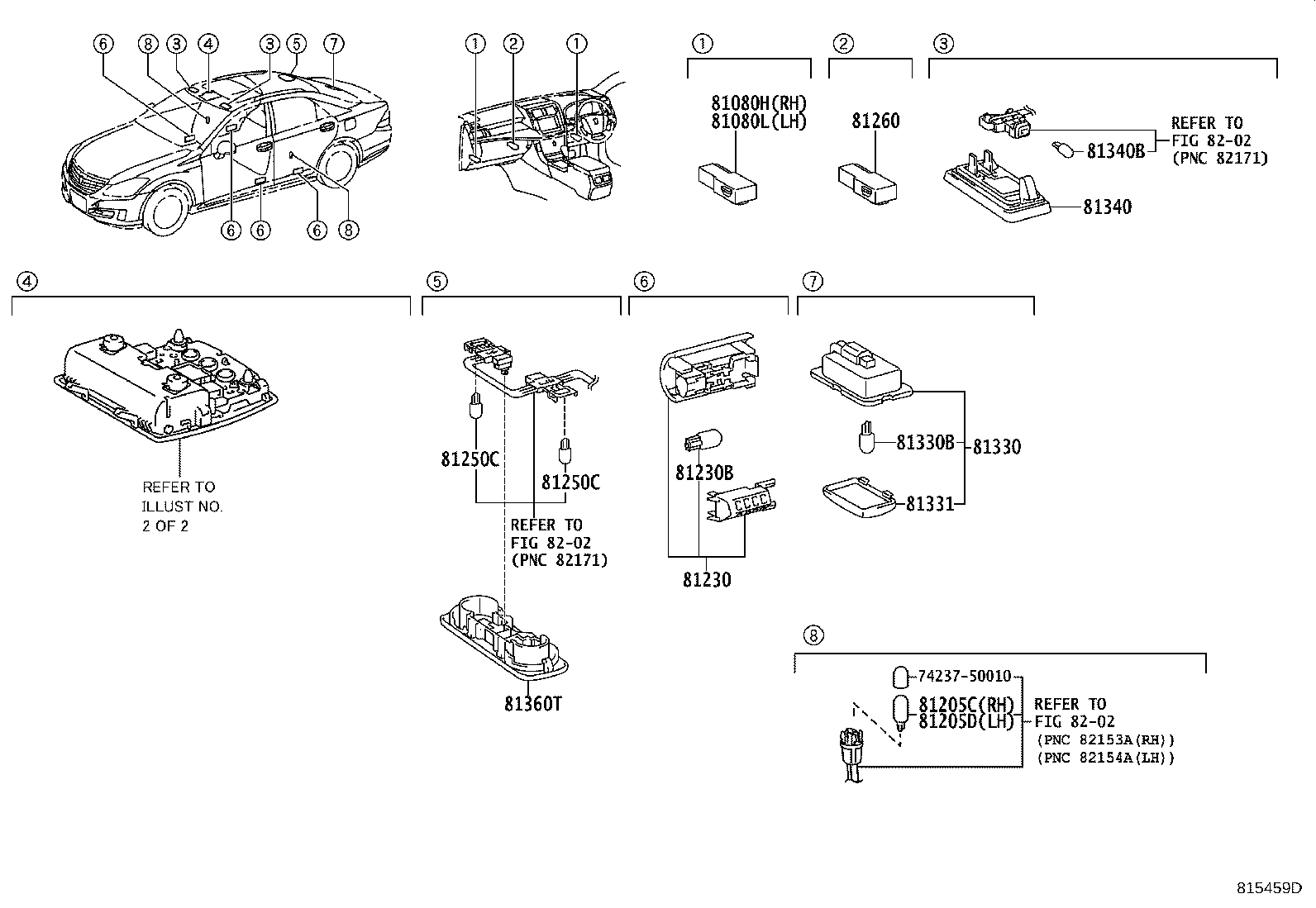 81260-30C60-B0 LAMP ASSY, MAP product image
