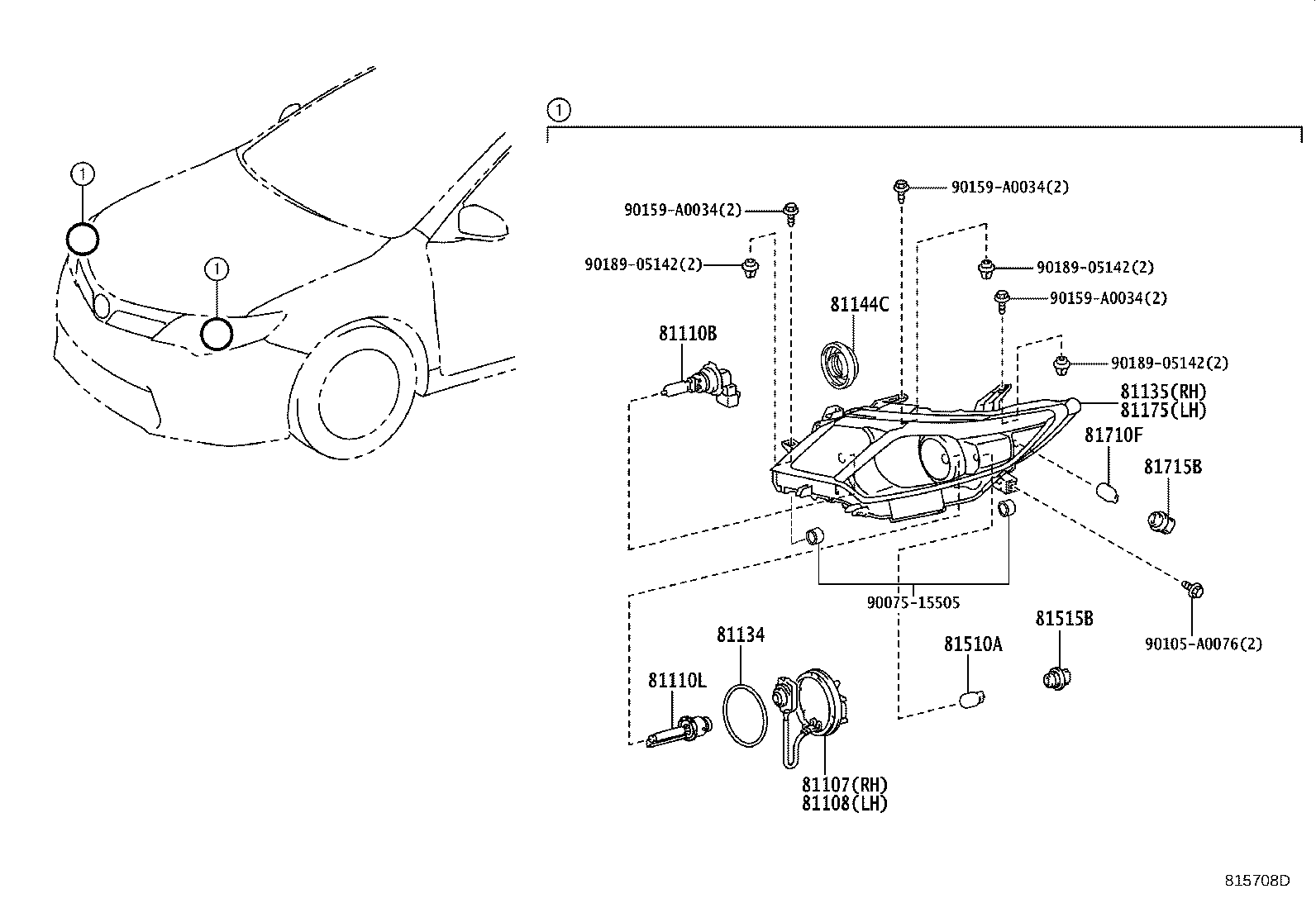 Thumbnail 2 for 81150-06C80