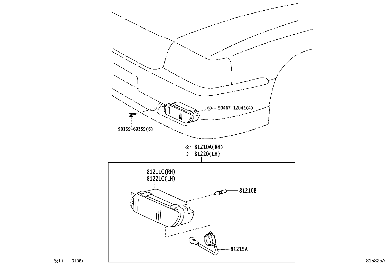 81220-43010 LAMP ASSY, FOG, LH product image
