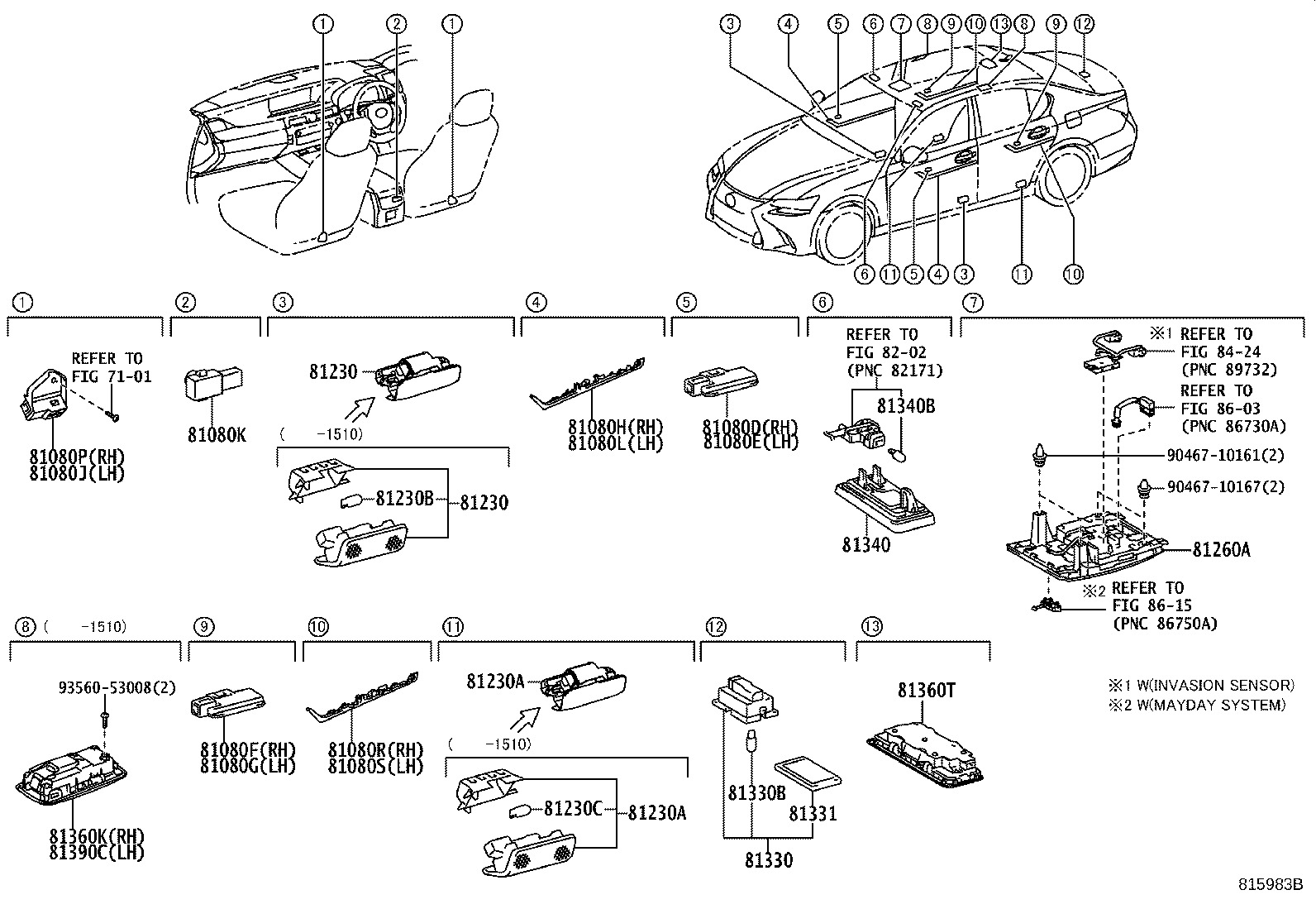 81206-30211-C0 LAMP ASSY, MAP product image