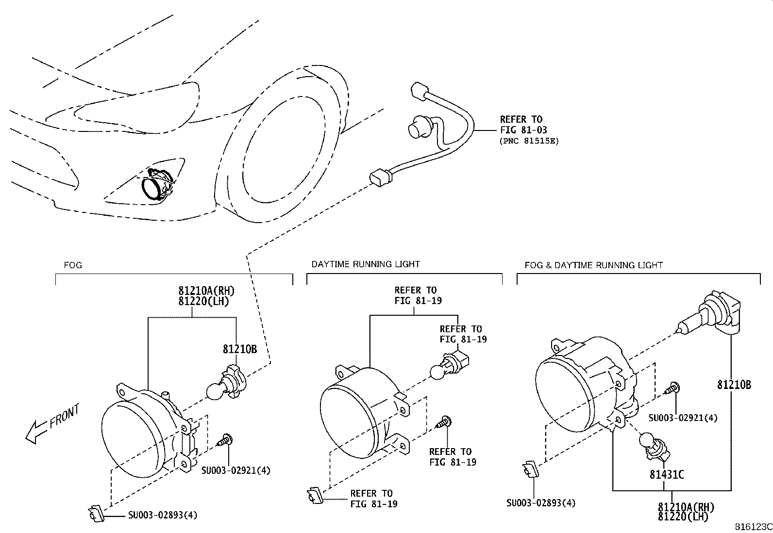 SU003-02564 BULB, FOG LAMP product image