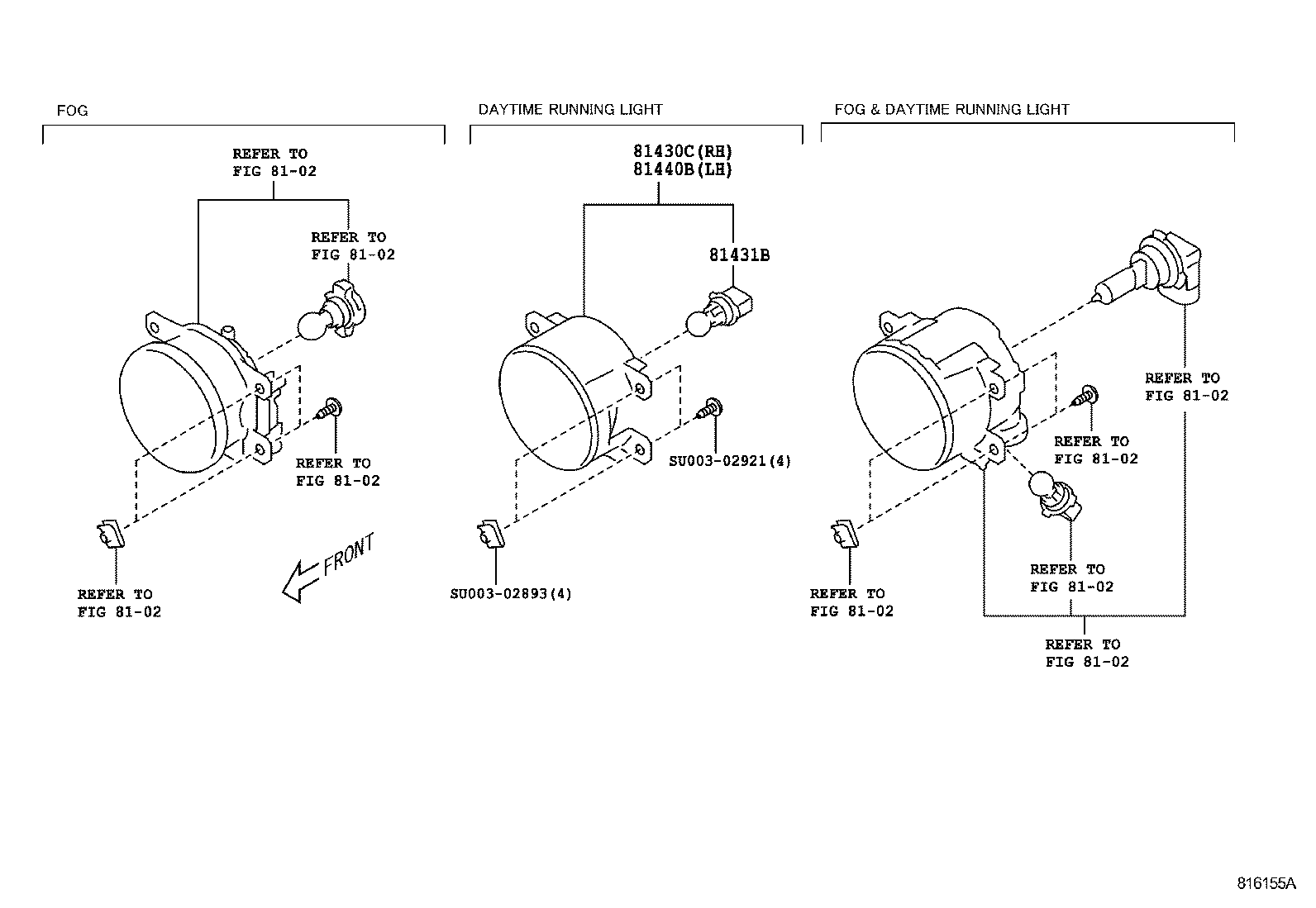 SU003-02563 BULB, DAYTIME RUNNING LAMP product image