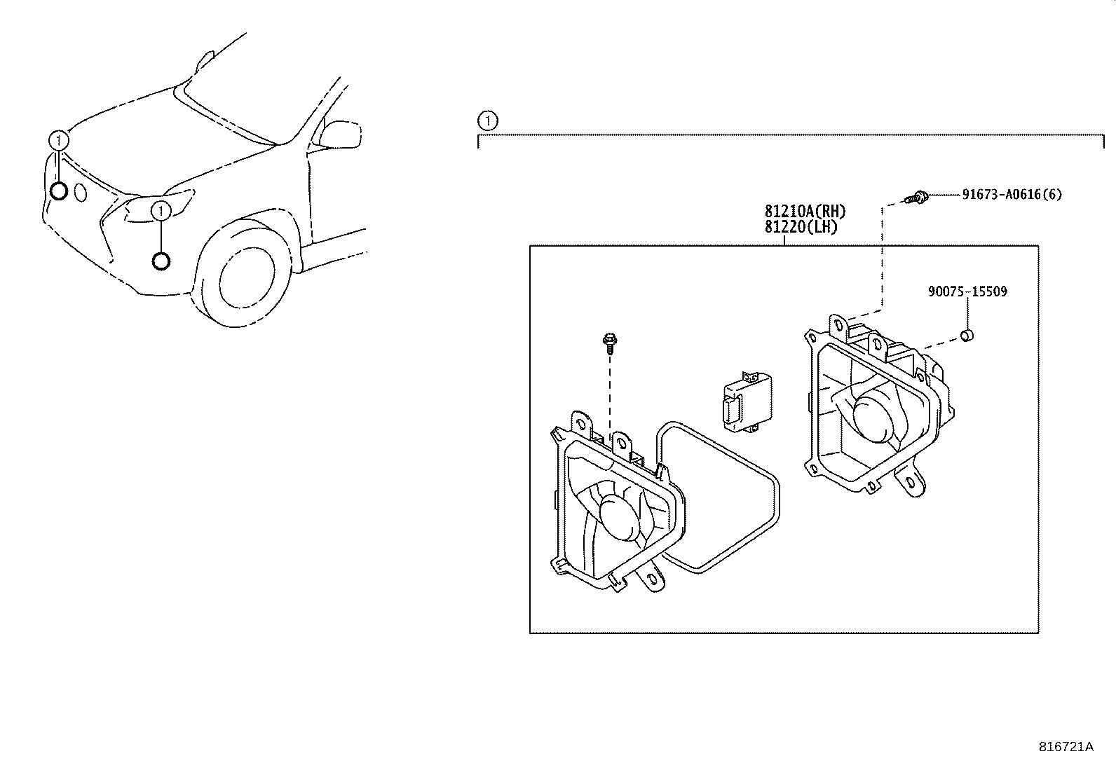 Thumbnail 2 for 81210-0W060
