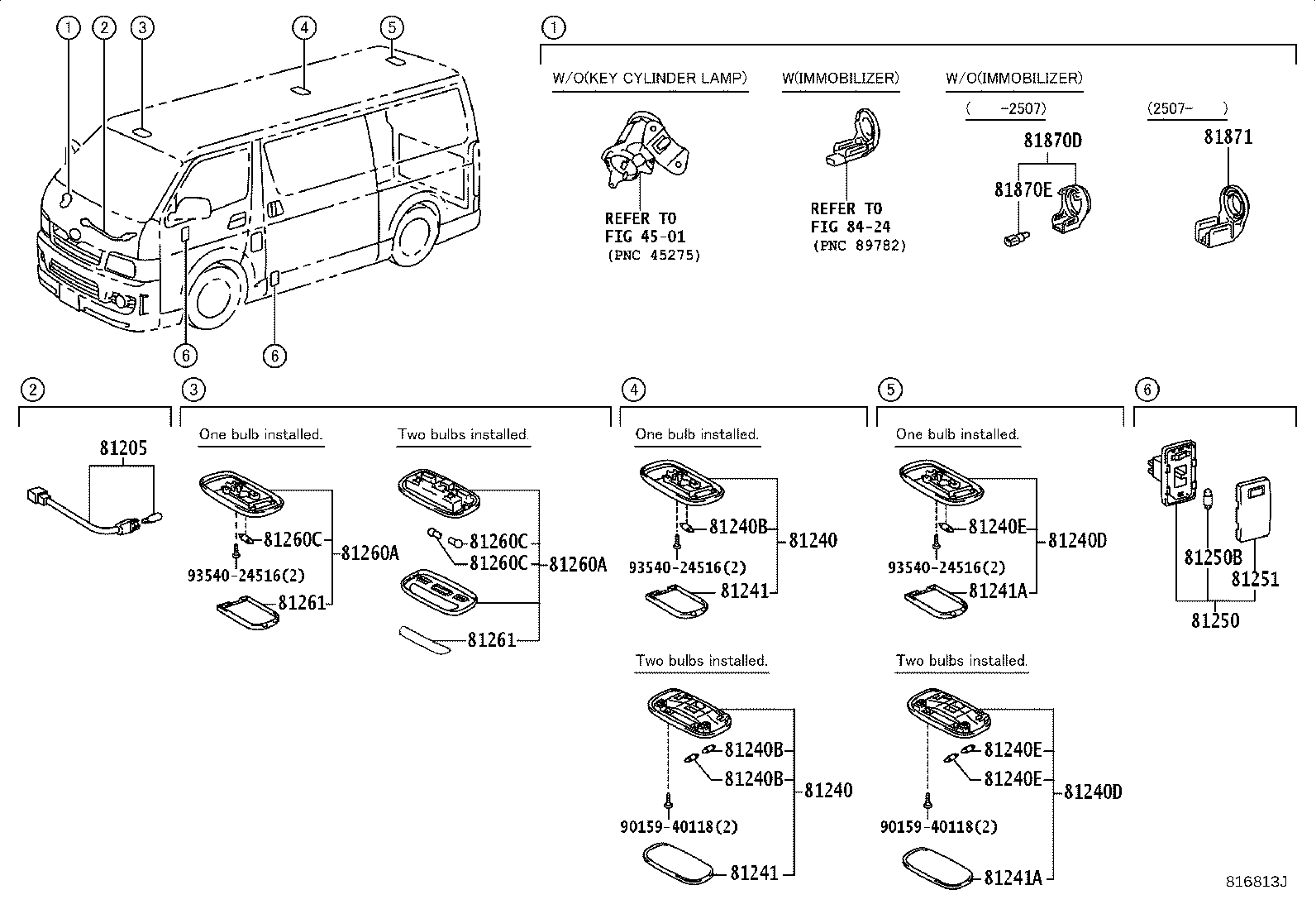 81850-26050 LAMP SUB-ASSY, ASH RECEPTACLE product image