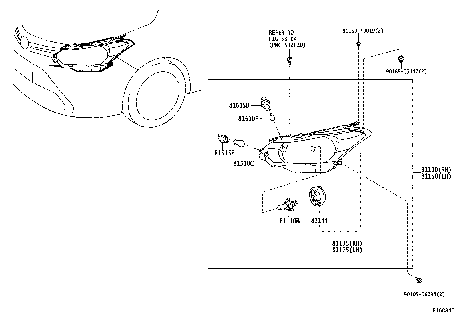 Thumbnail 2 for 81150-0DB01