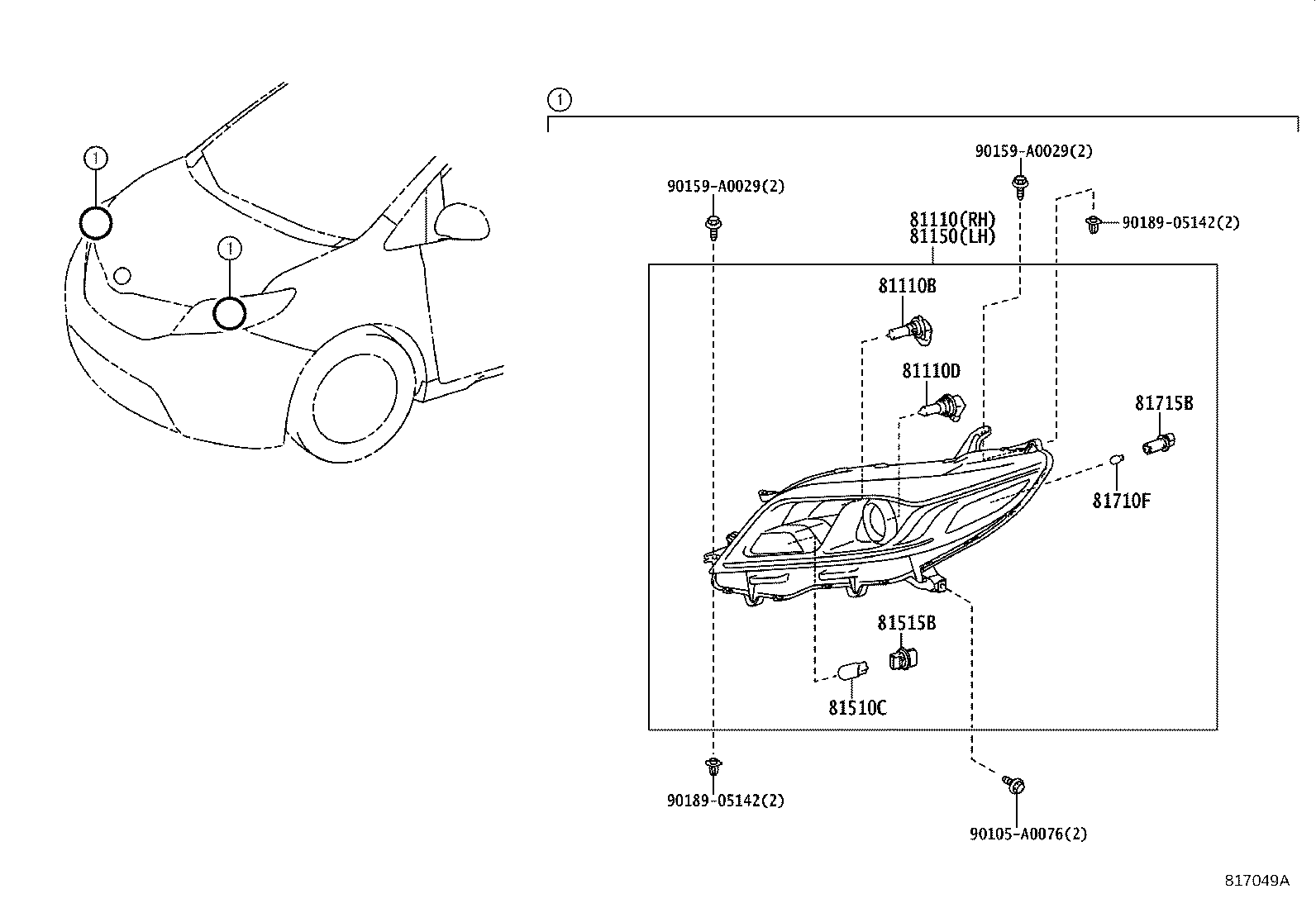 Thumbnail 3 for 81150-08030