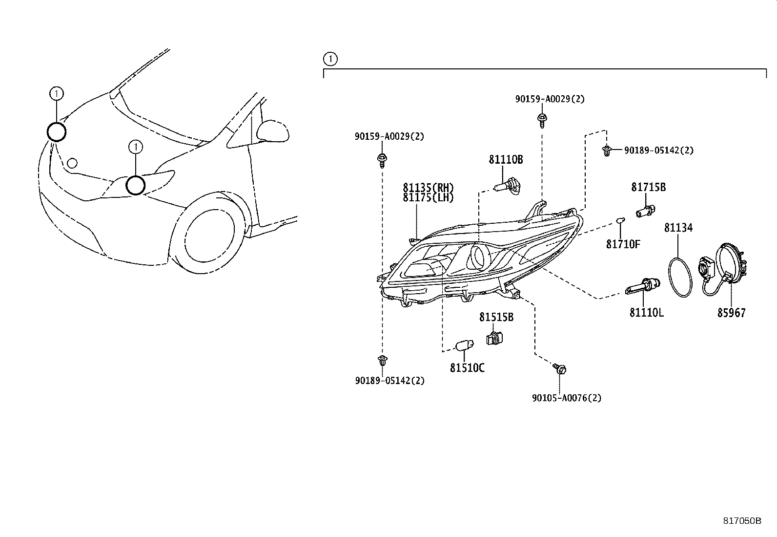 Thumbnail 4 for 81150-08030