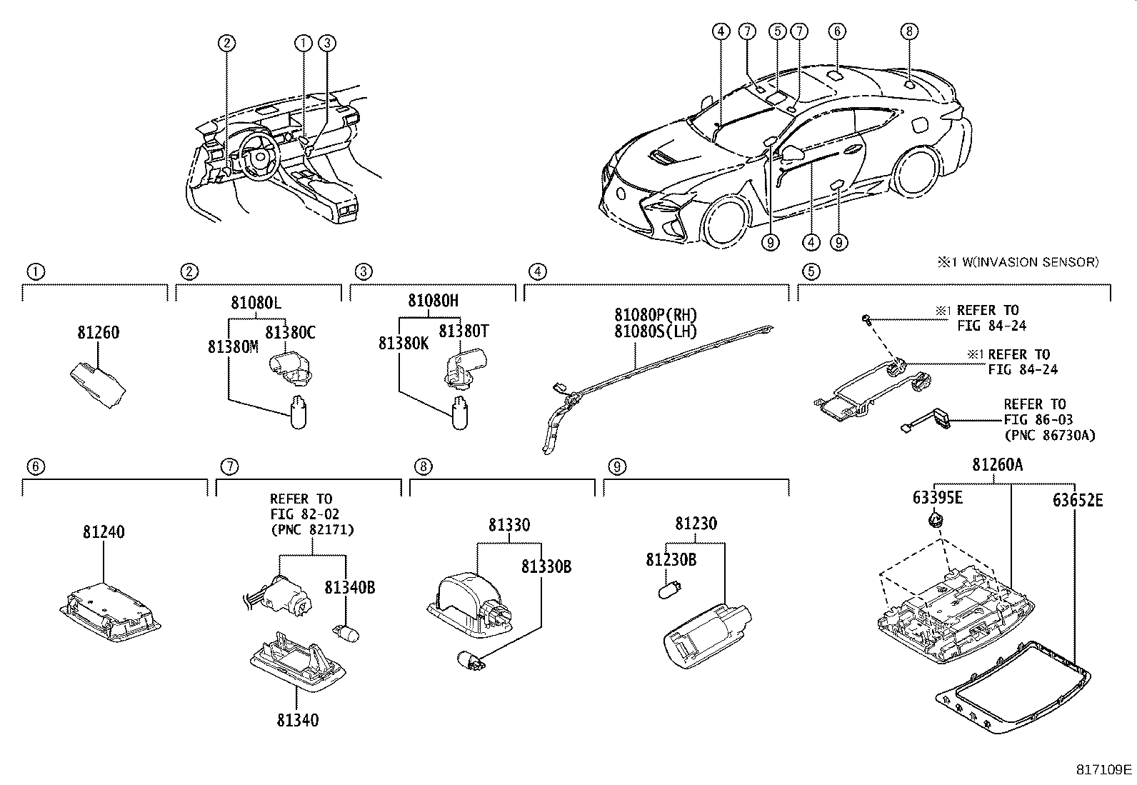 Toyota 81230-WY060 LAMP ASSY, COURTESY