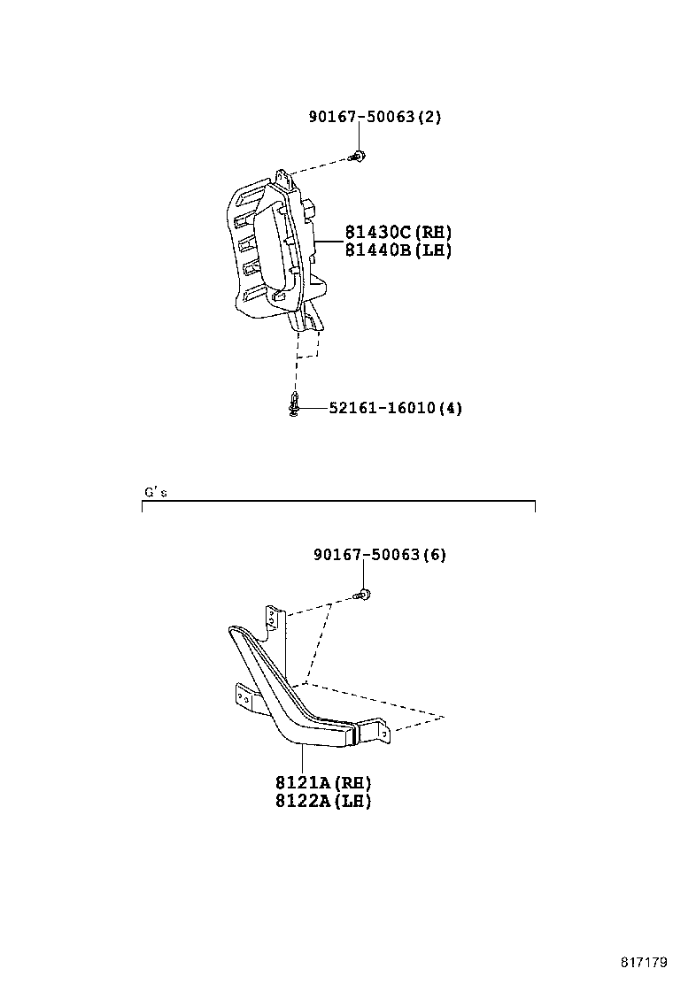 81430-47041 LAMP ASSY, DAYTIME RUNNING, RH product image
