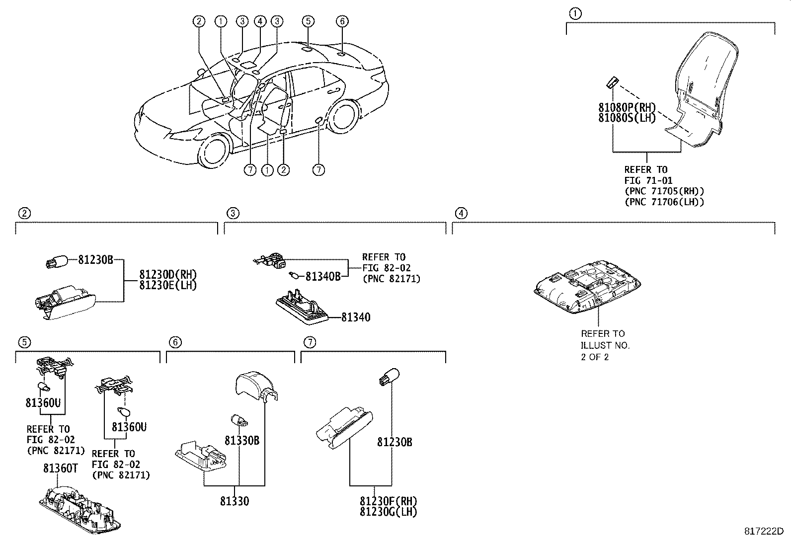 81260-0N231-B0 LAMP ASSY, MAP product image