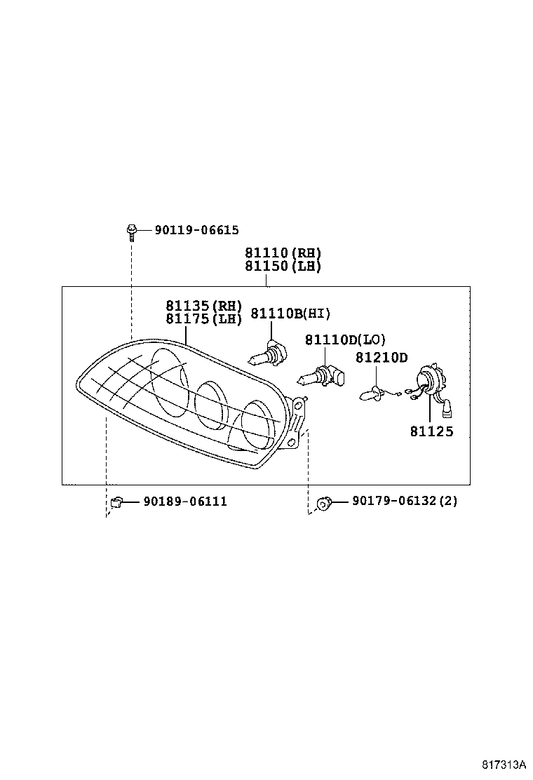 Thumbnail 2 for 81150-1B241