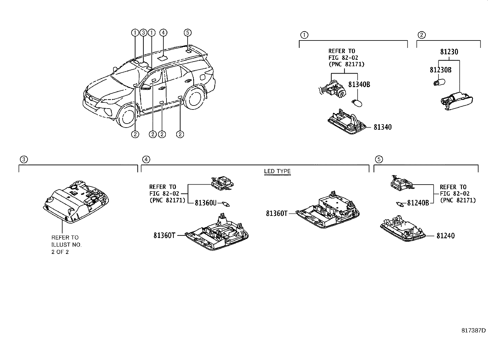 81360-0K040 LAMP ASSY, SPOT product image