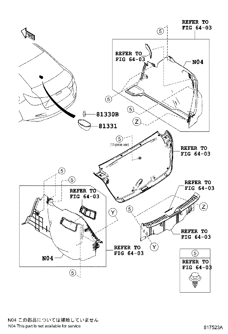 Thumbnail 2 for 81250-WB001