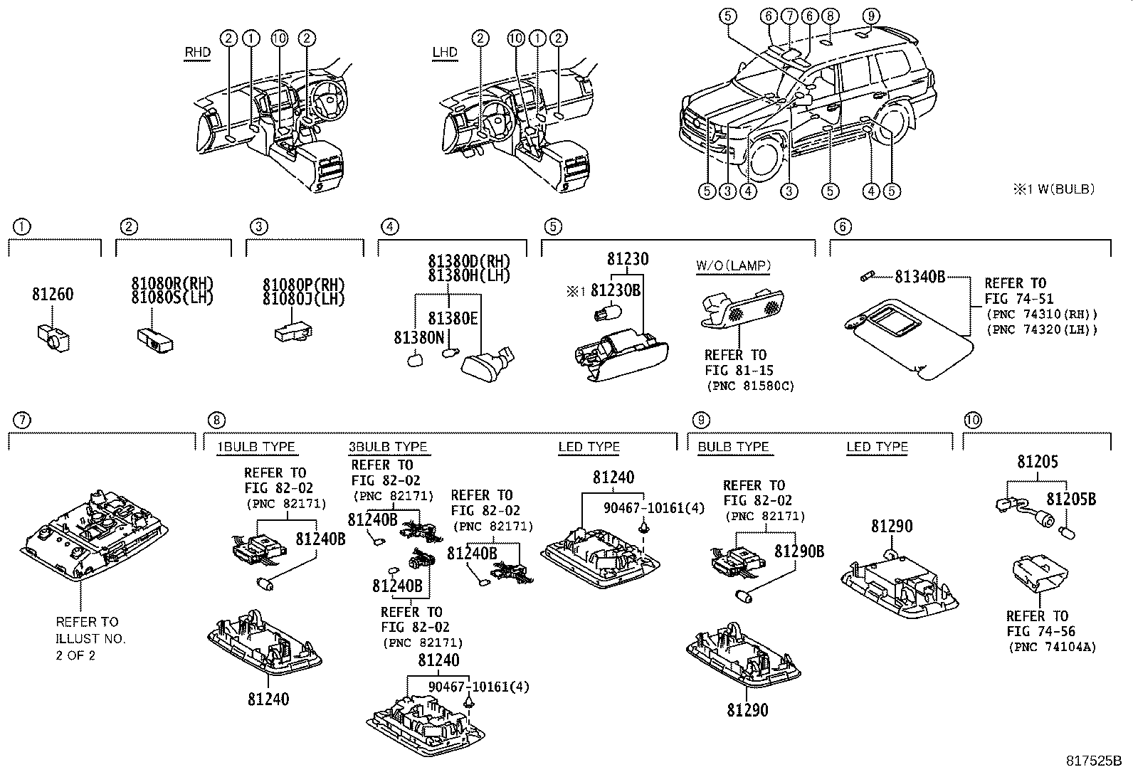 81230-WQ020 LAMP ASSY, COURTESY product image