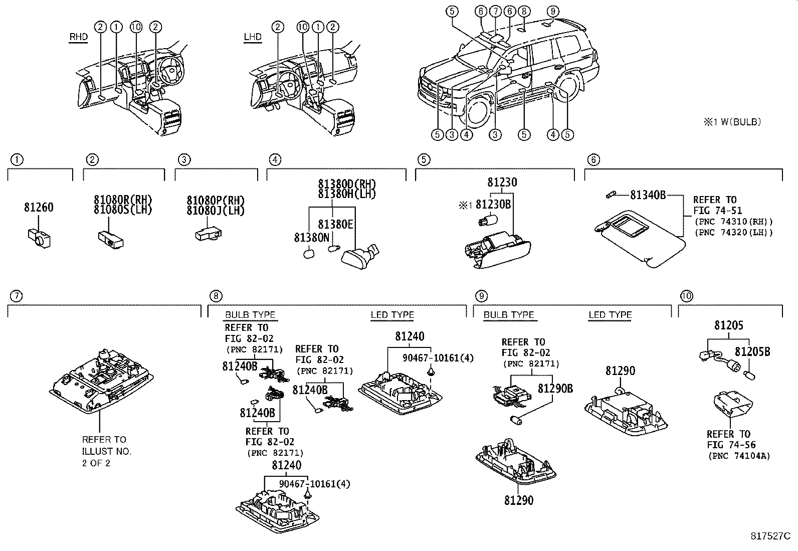 81230-WQ030 LAMP ASSY, COURTESY product image