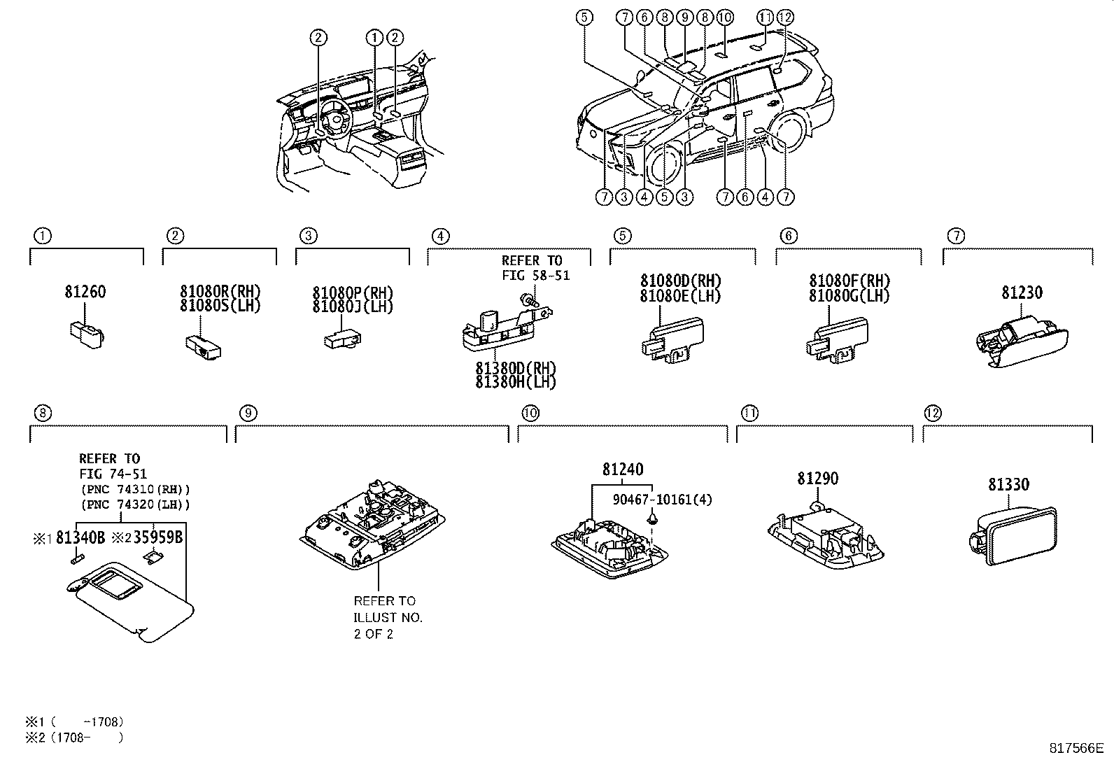 35959-60020 LED(FOR VANITY LAMP) product image