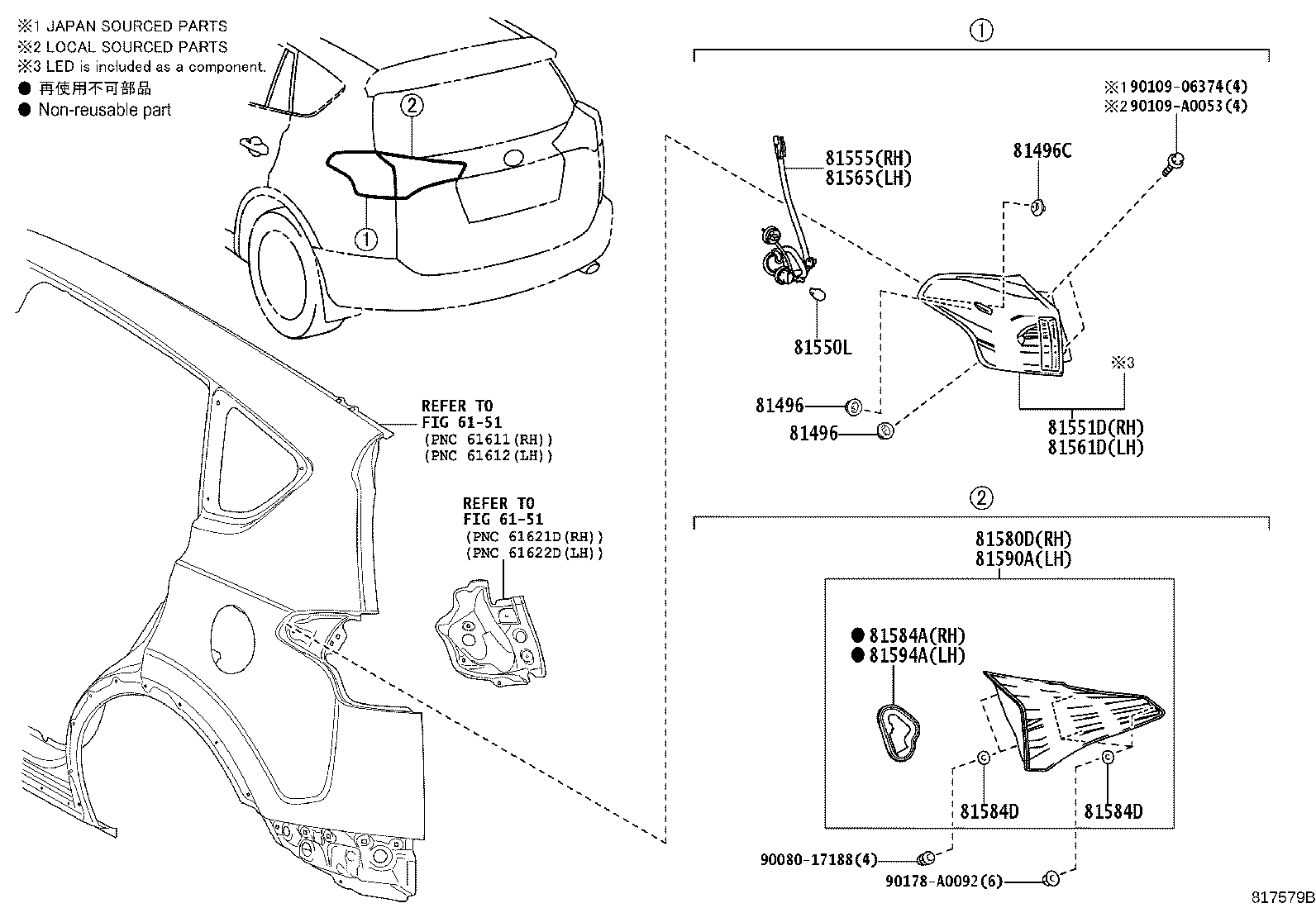 Thumbnail 3 for 81550-0R061