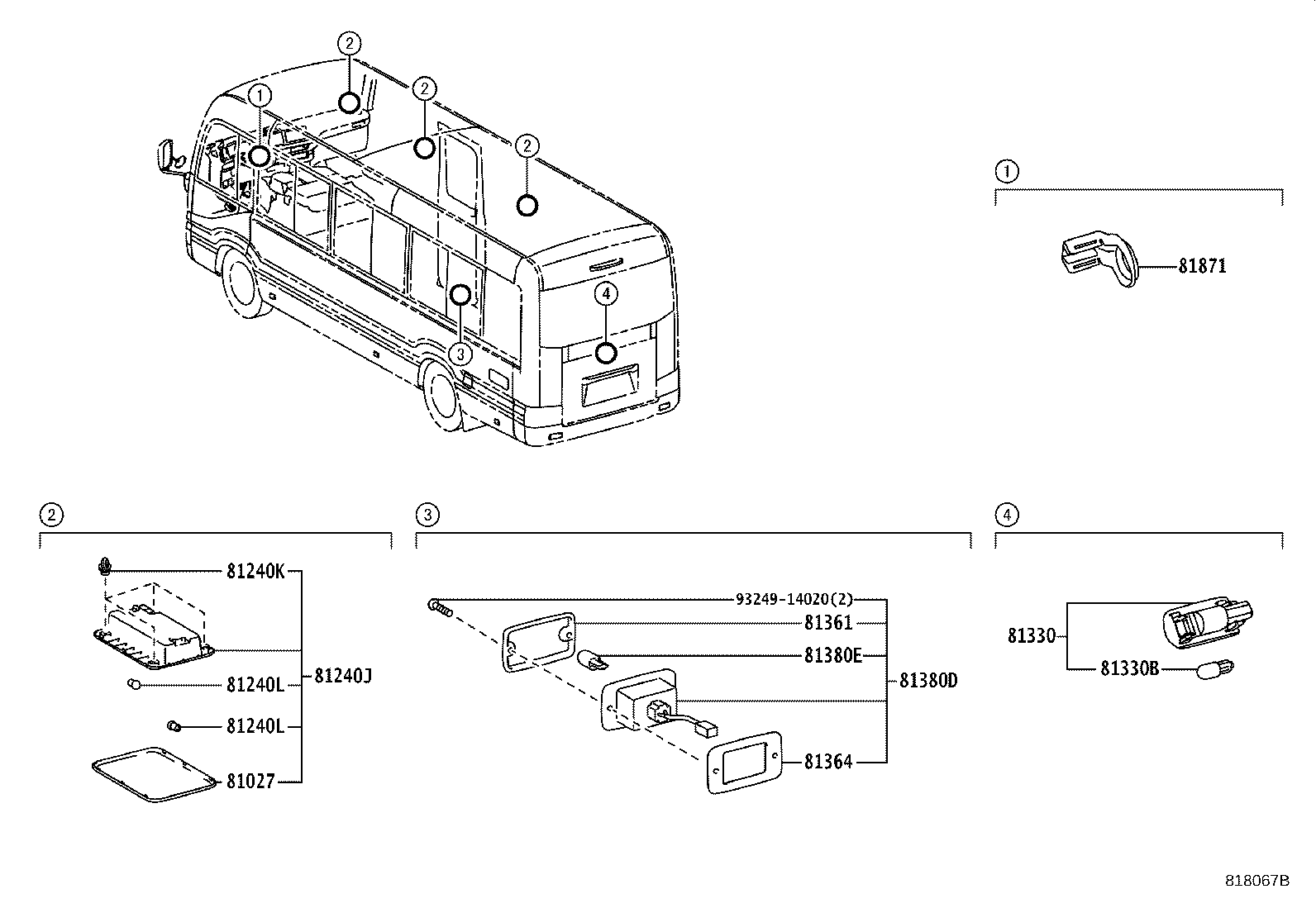 81380-36050 LAMP ASSY, STEP product image