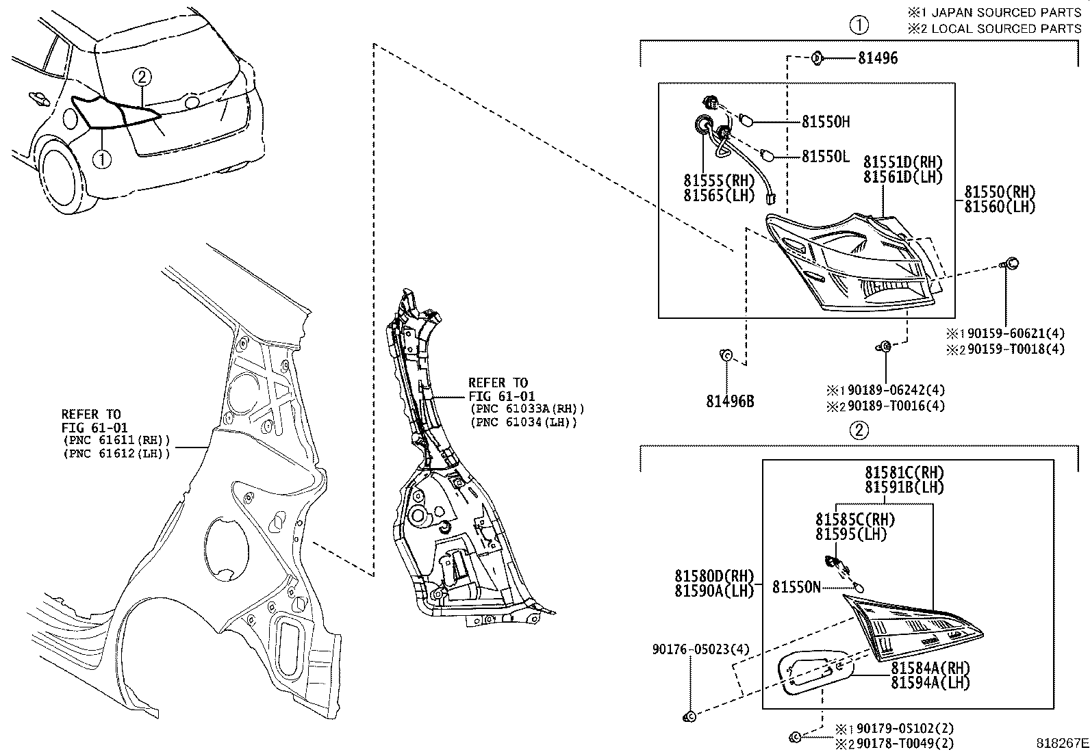 Thumbnail 4 for 76817-26040