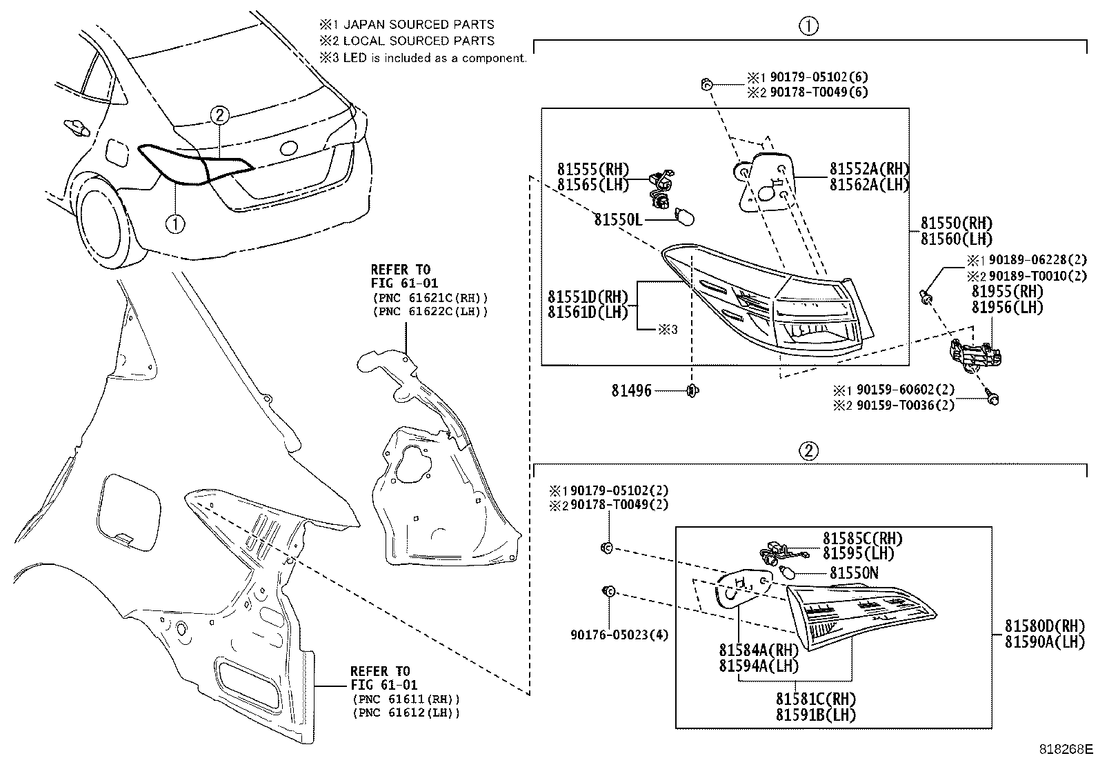 Thumbnail 7 for 81550-YP010
