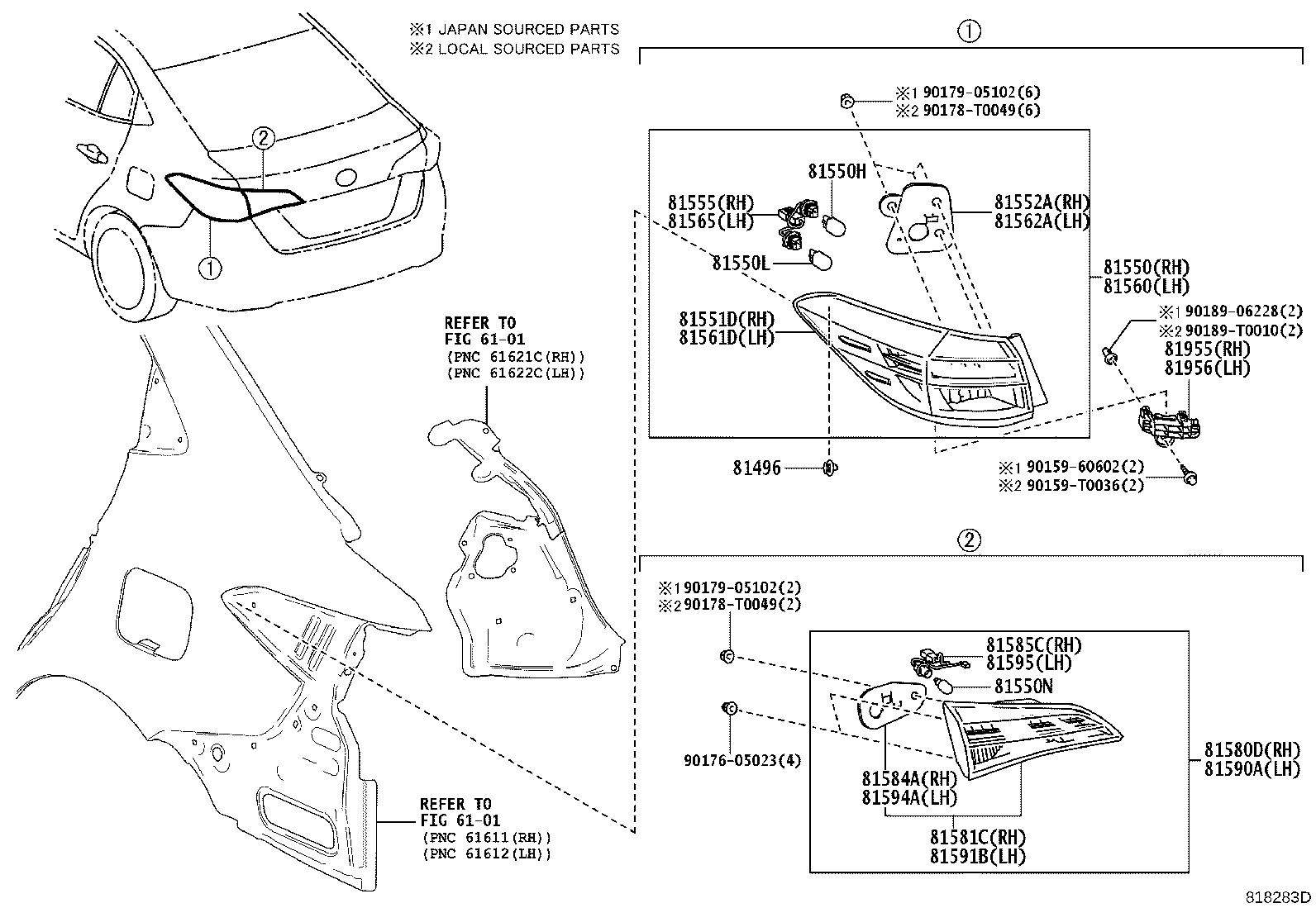 Thumbnail 3 for 81550-YP010